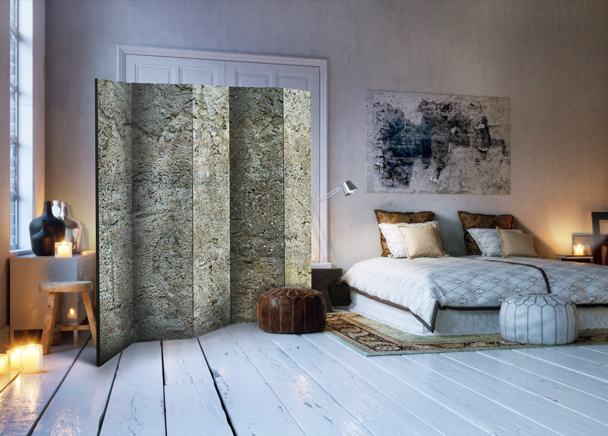 Aizslietnis 5-daļīgs - Akmeņainā barjera (225x172cm) 225x172 cm Home Trends