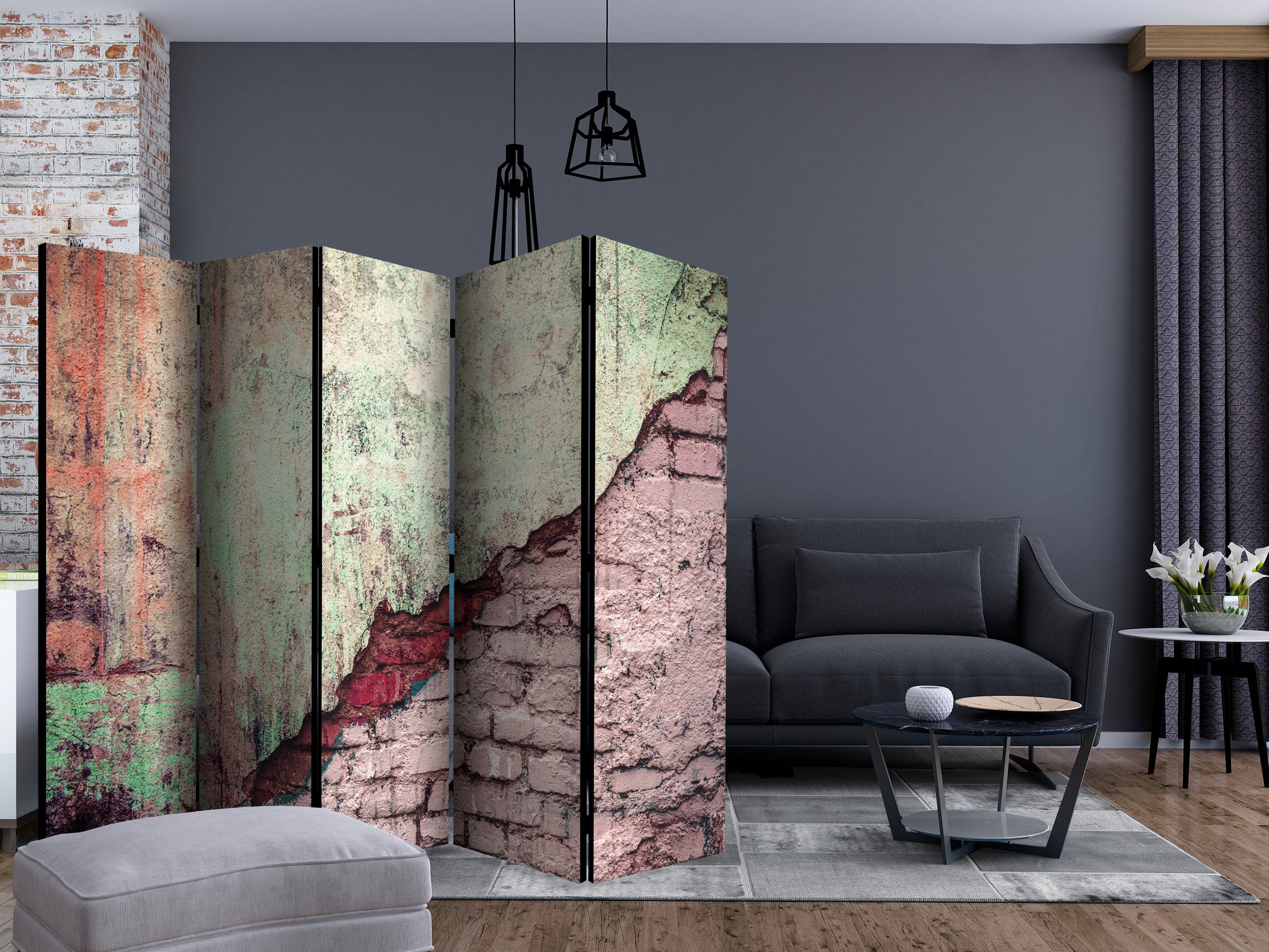 Aizslietnis 5-daļīgs - Akmens tandēms (225x172cm) 225x172 cm Home Trends