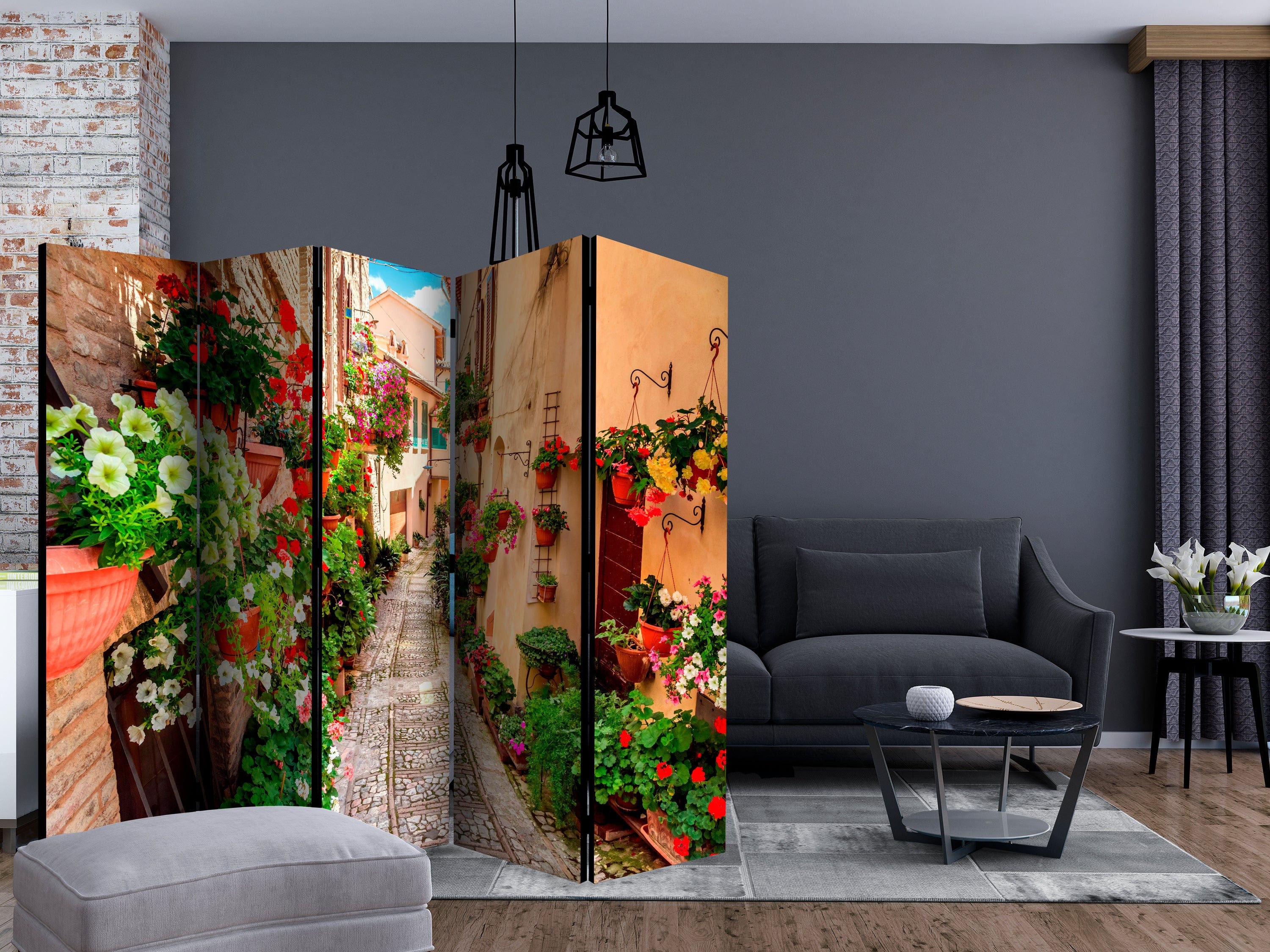 Aizslietnis 5-daļīgs - Aleja Umbrijā (225x172cm) 225x172 cm Home Trends