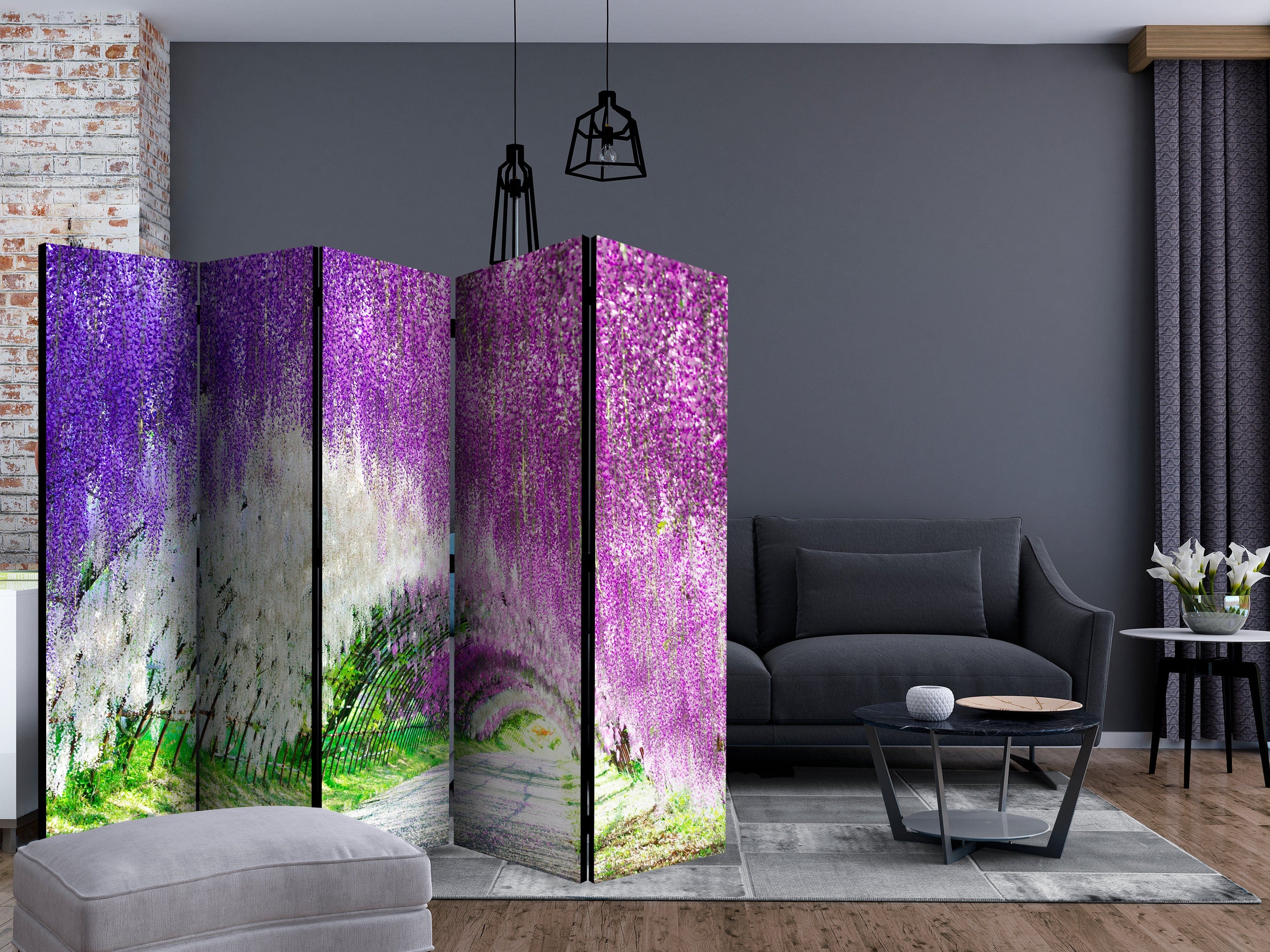Aizslietnis 5-daļīgs - Apburtais mežs (225x172cm) 225x172 cm Home Trends