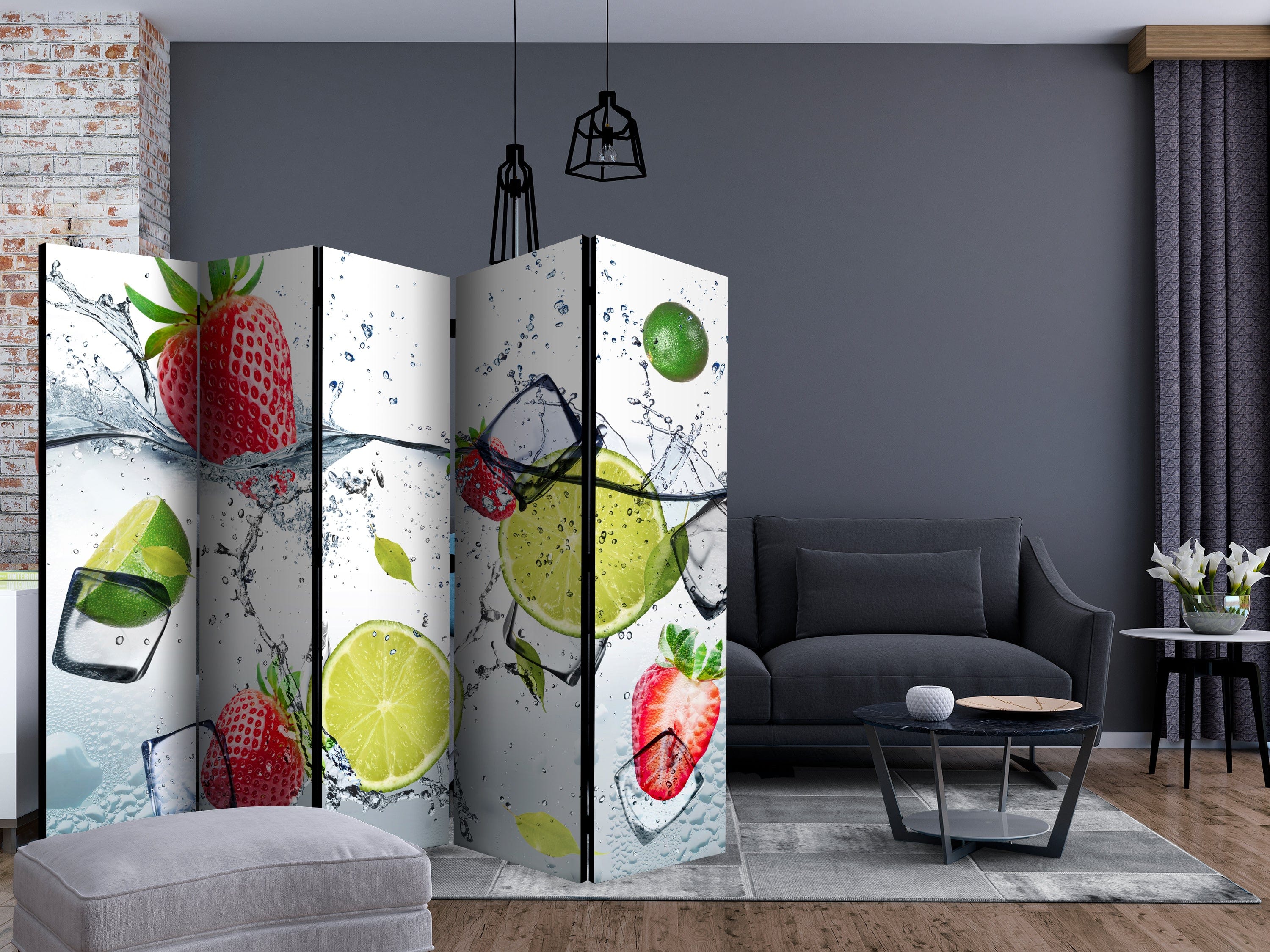 Aizslietnis 5-daļīgs - Augļu kokteilis (225x172cm) 225x172 cm Home Trends