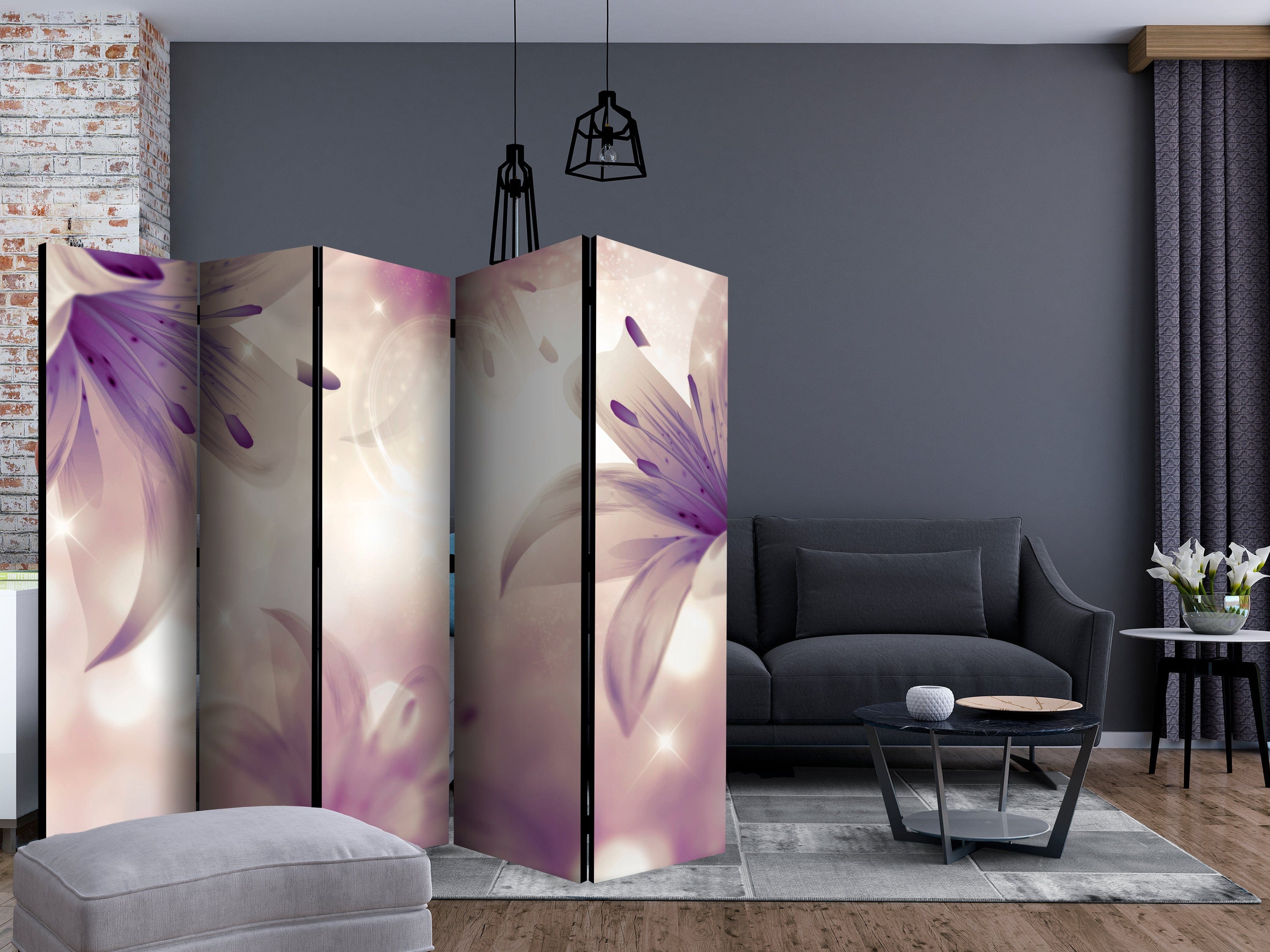 Aizslietnis 5-daļīgs - Balāde par maigumu (225x172cm) 225x172 cm Home Trends