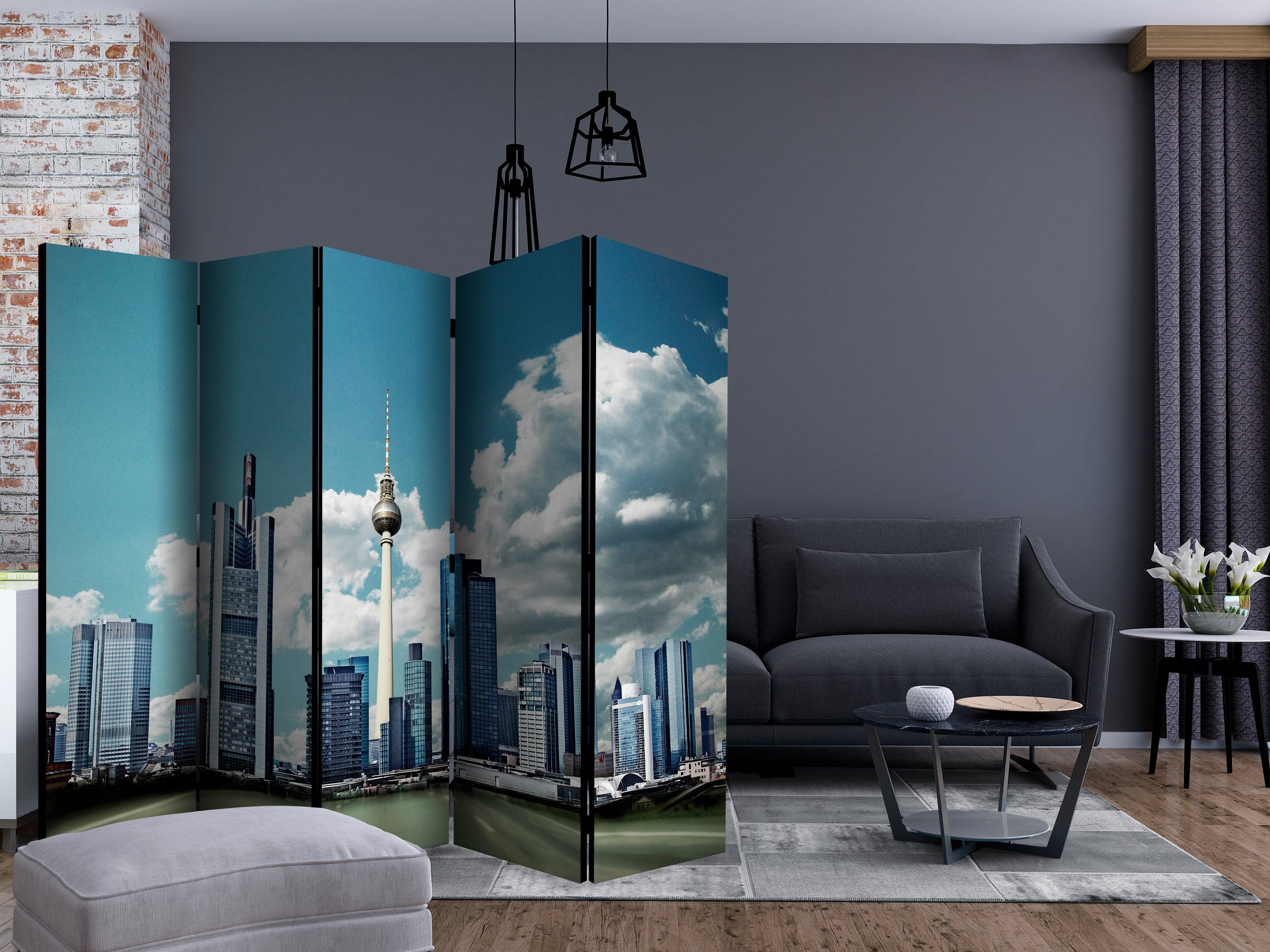 Aizslietnis 5-daļīgs - Berlīne (225x172cm) 225x172 cm Home Trends
