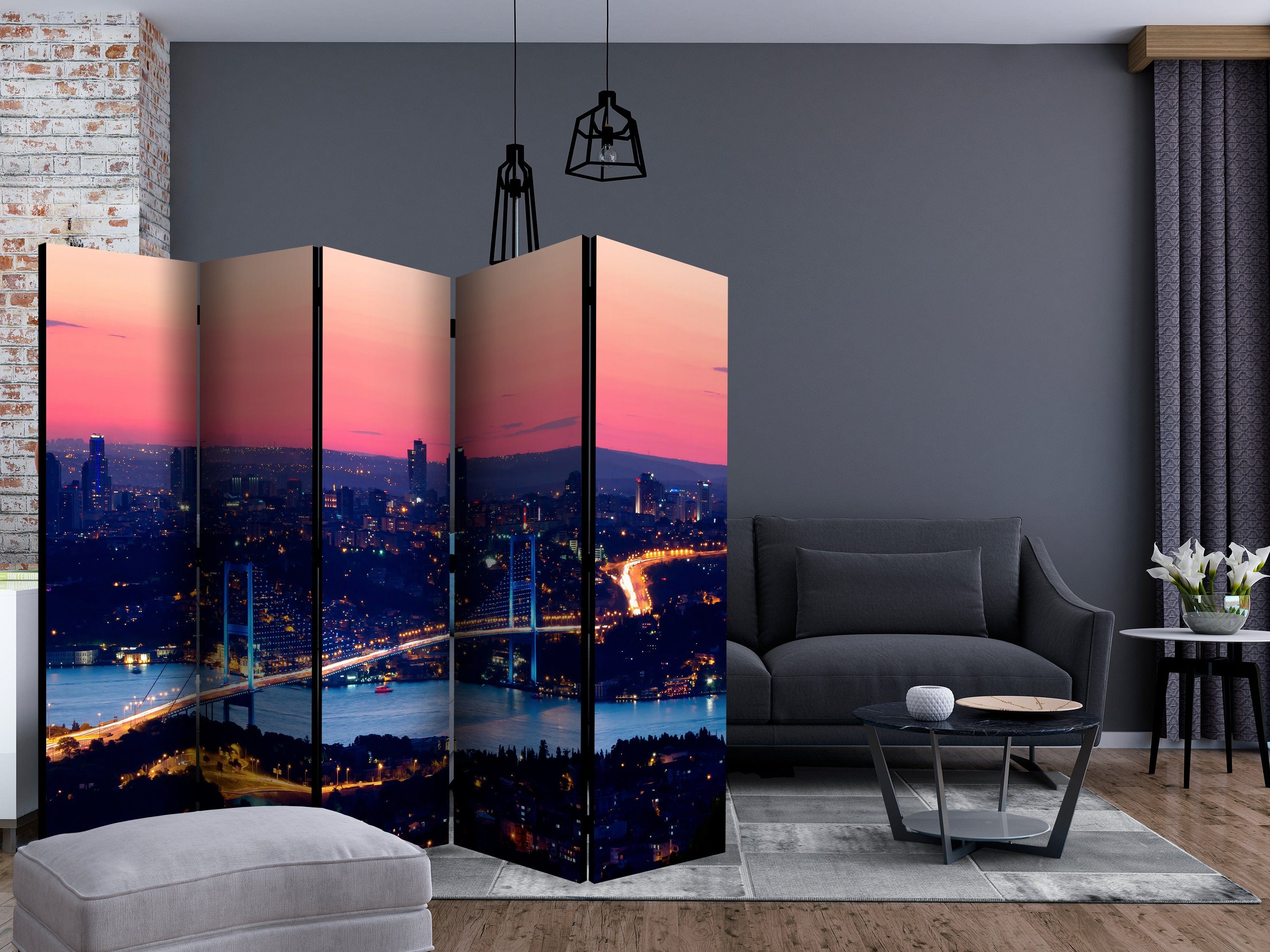 Aizslietnis 5-daļīgs - Bosfora tilts (225x172cm) 225x172 cm Home Trends