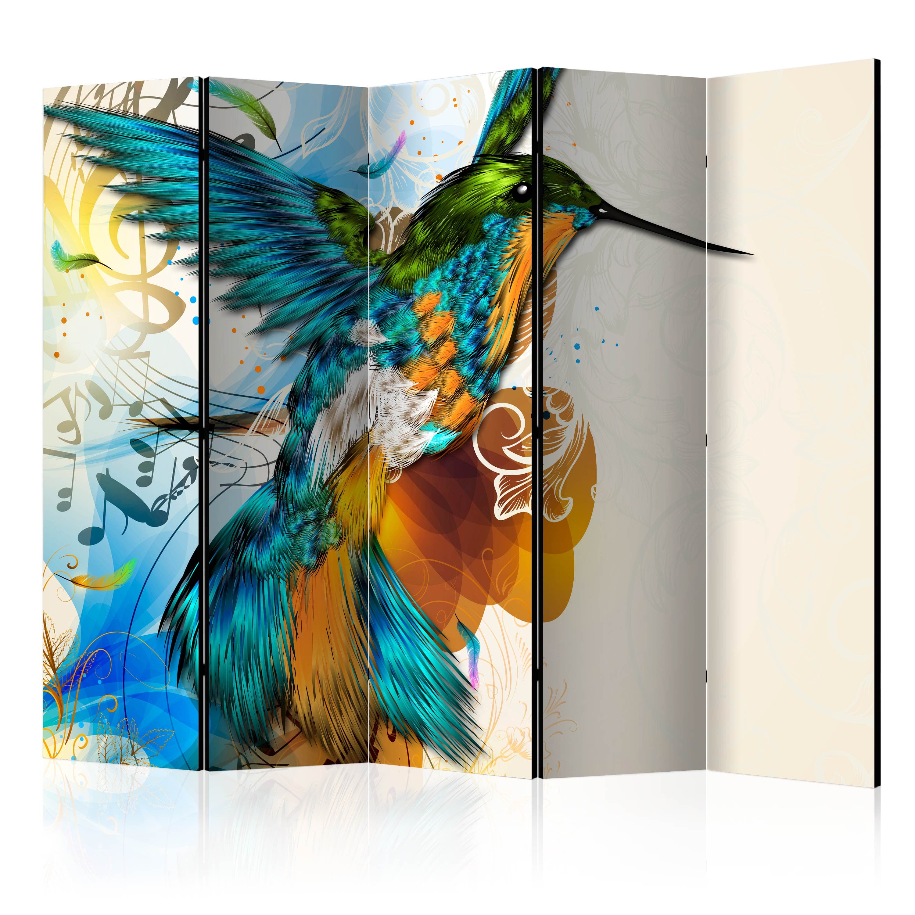 Aizslietnis 5-daļīgs - Brīnišķīgs putns (225x172cm) 225x172 cm Home Trends