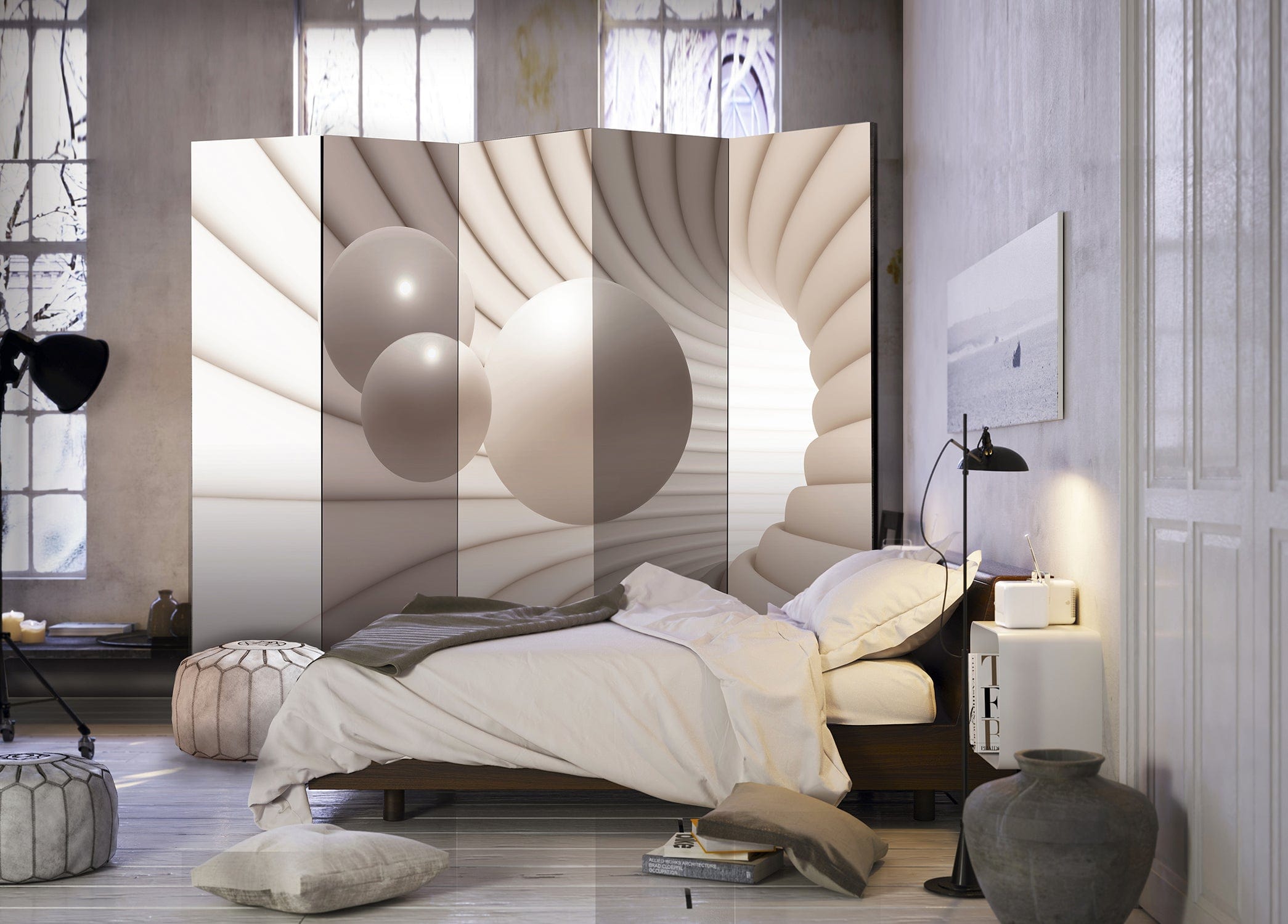 Aizslietnis 5-daļīgs - Bumbas tunelī (225x172cm) 225x172 cm Home Trends