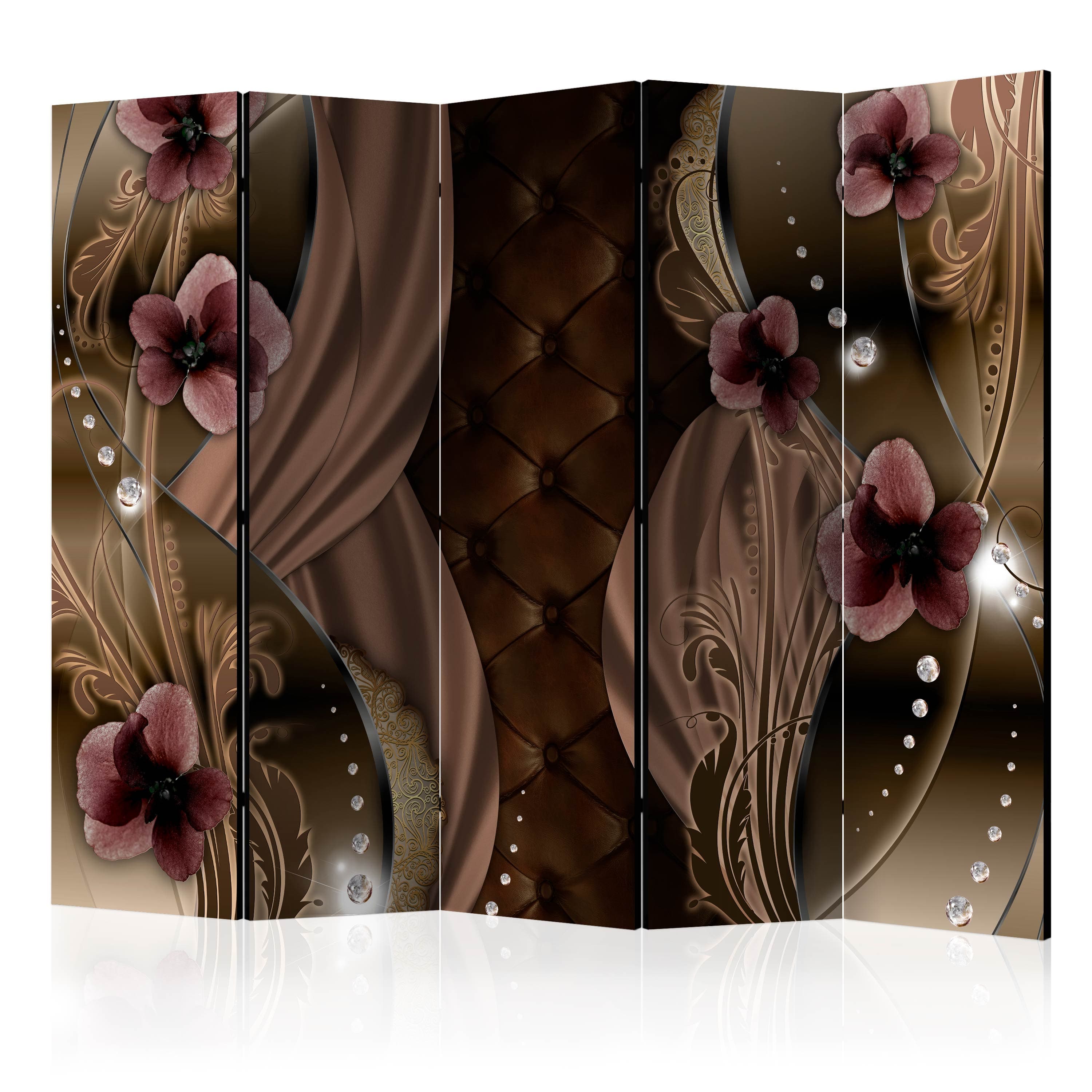 Aizslietnis 5-daļīgs - Burgundijas krāsas (225x172cm) 225x172 cm Home Trends