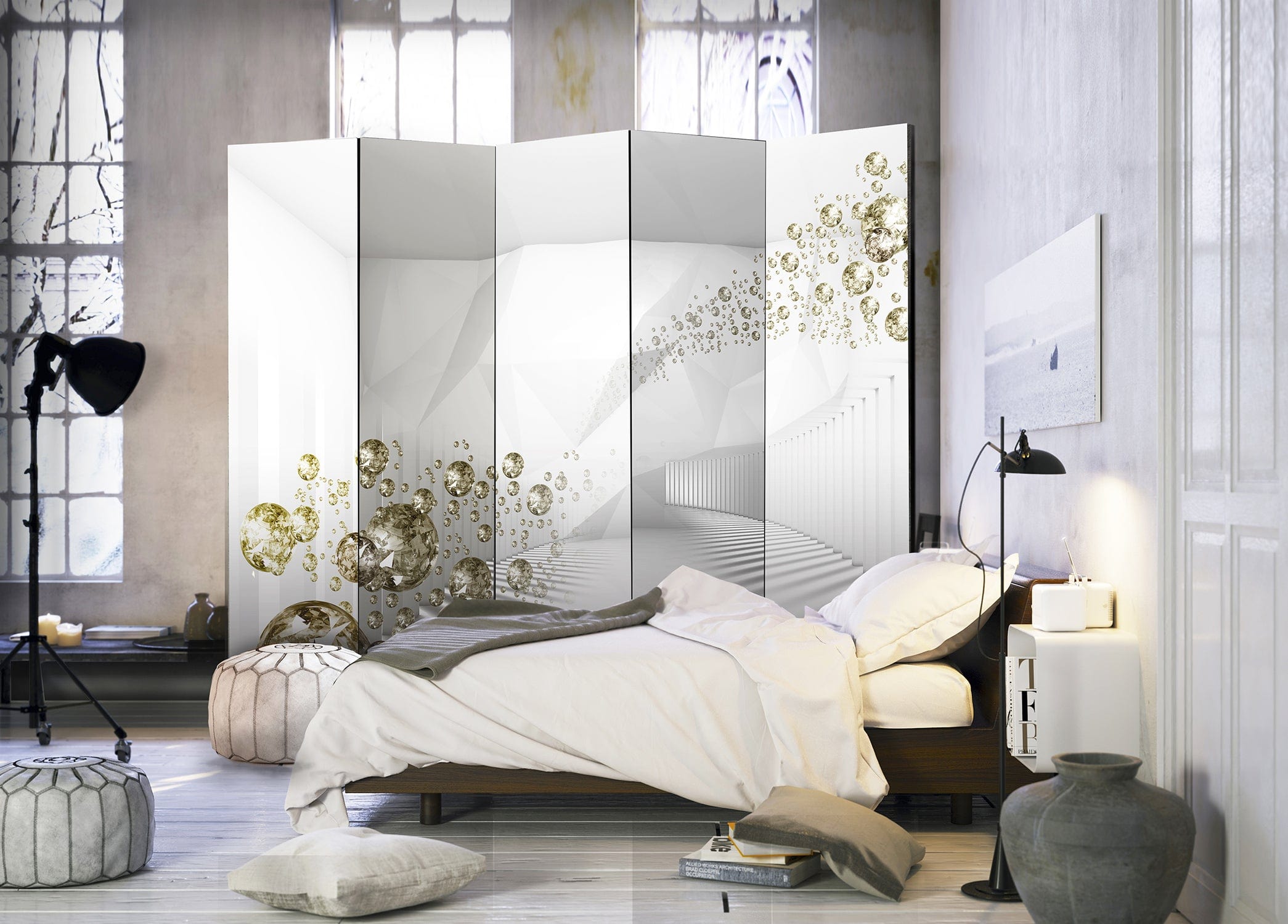 Aizslietnis 5-daļīgs - Dimantu koridors (225x172cm) 225x172 cm Home Trends