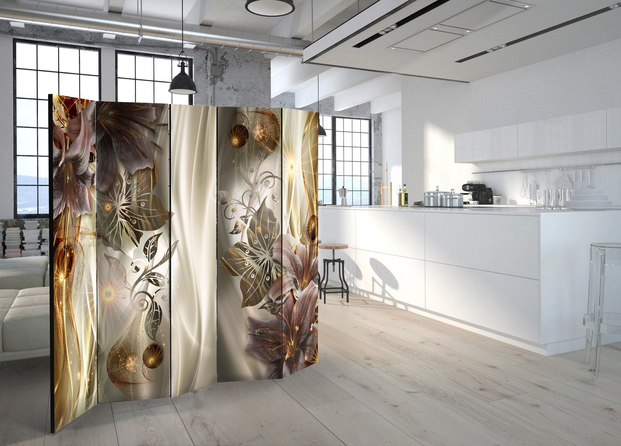 Aizslietnis 5-daļīgs - Dzintara zeme (225x172cm) 225x172 cm Home Trends