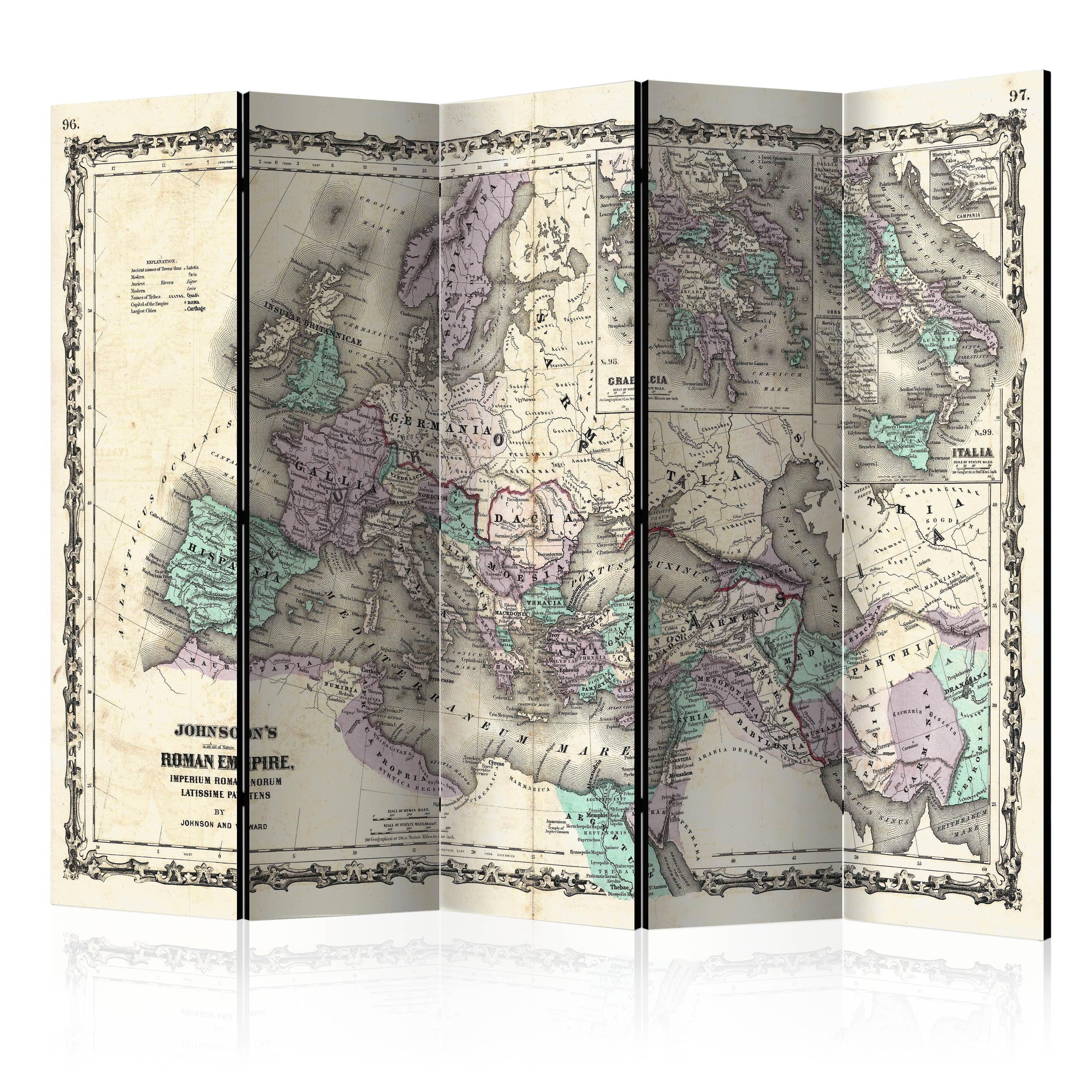 Aizslietnis 5-daļīgs - Džonsona Romas impērija (225x172cm) 225x172 cm Home Trends