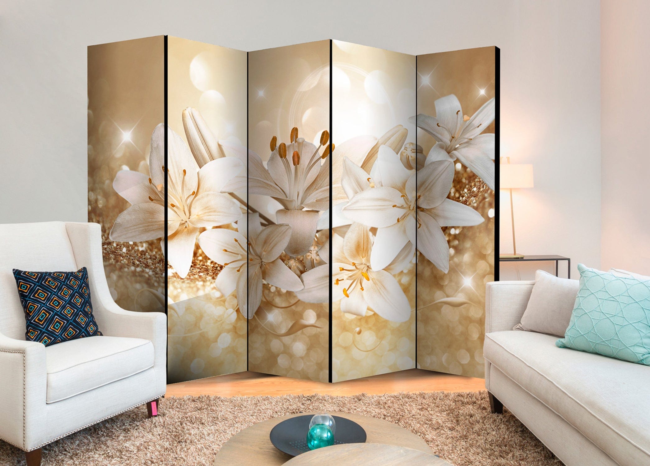 Aizslietnis 5-daļīgs - Karaliskā pievilcība (225x172cm) 225x172 cm Home Trends