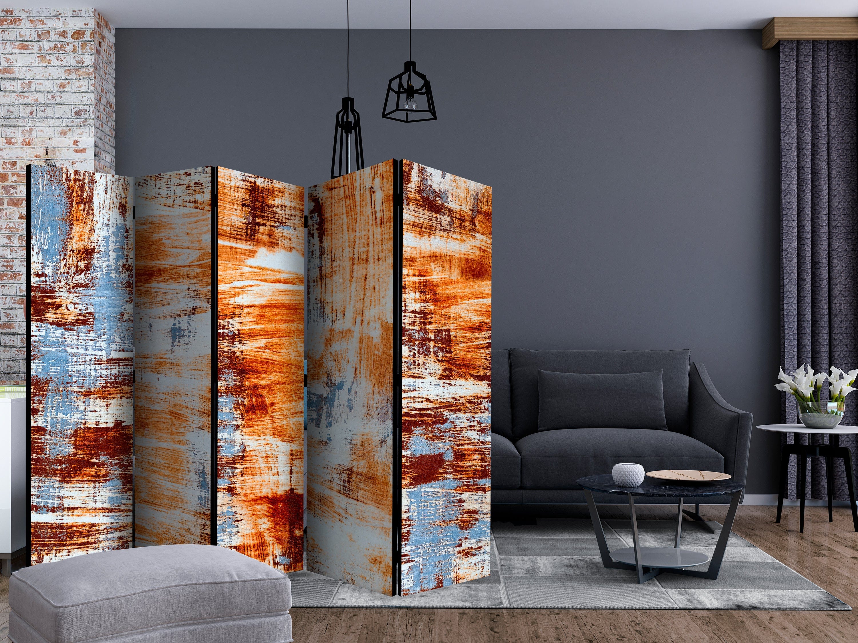 Aizslietnis 5-daļīgs - Korozija (225x172cm) 225x172 cm Home Trends