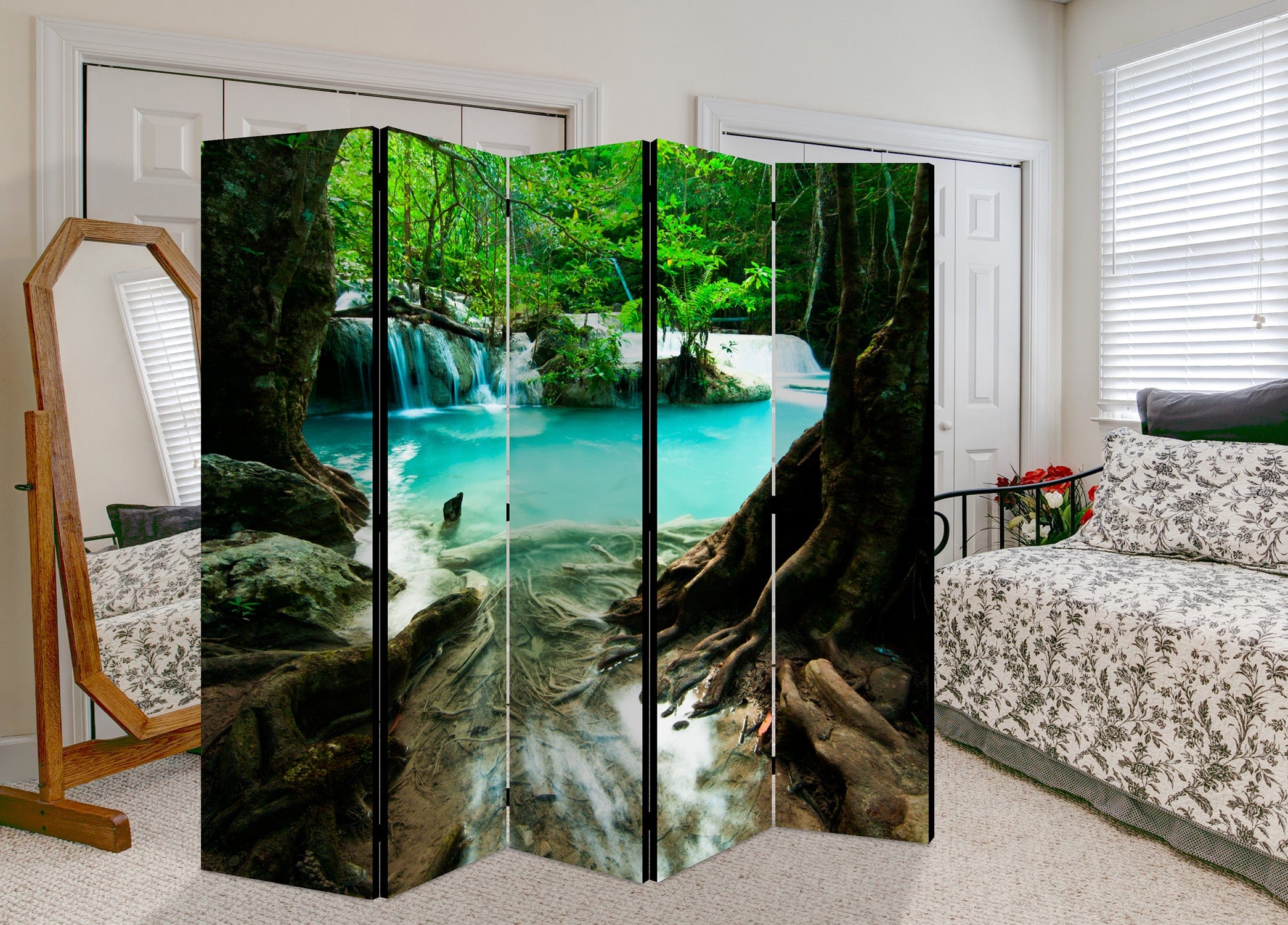 Aizslietnis 5-daļīgs - Kristāldzidrs ūdens (225x172cm) 225x172 cm Home Trends