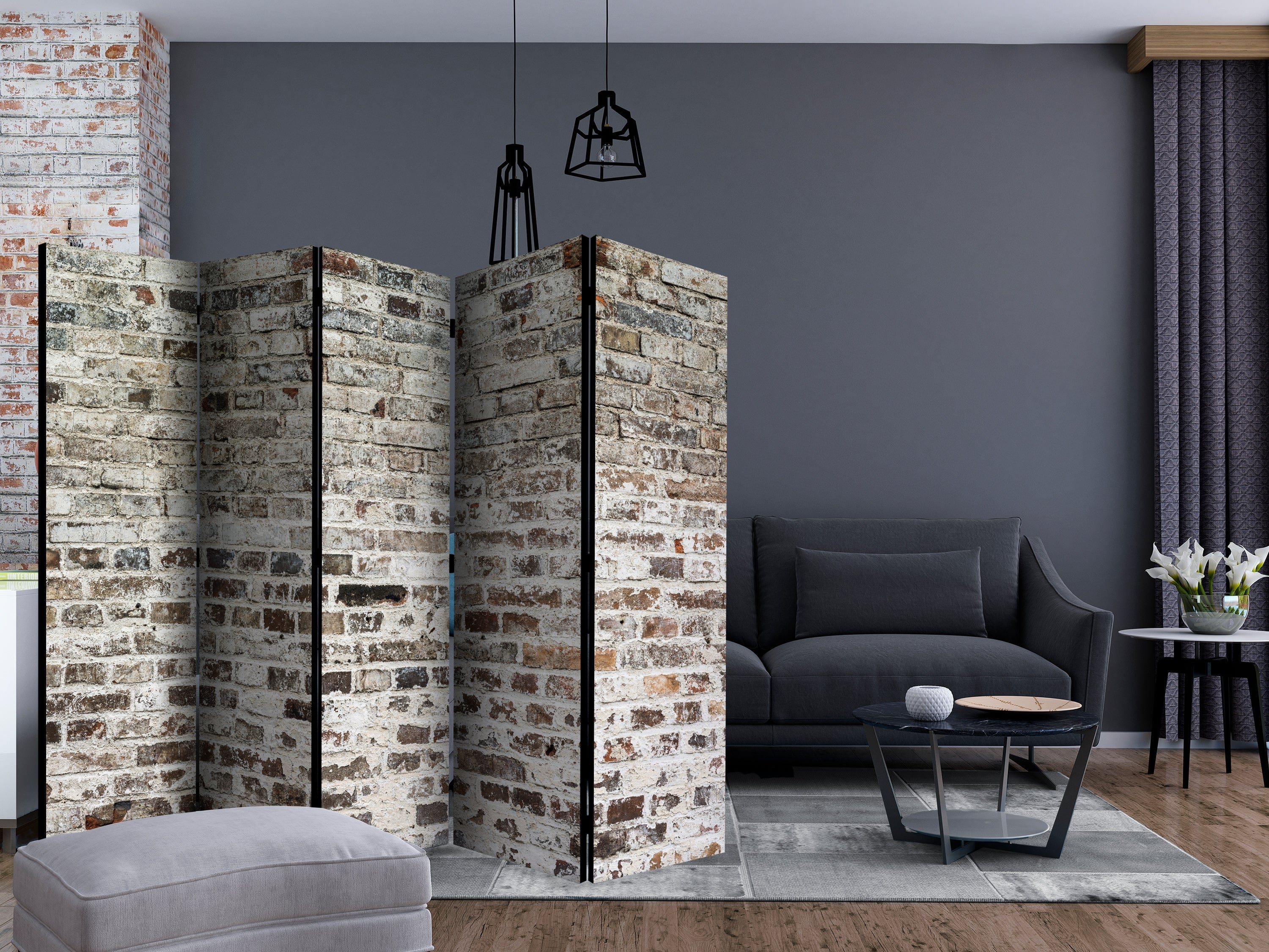 Aizslietnis 5-daļīgs - Laika robežas (225x172cm) 225x172 cm Home Trends