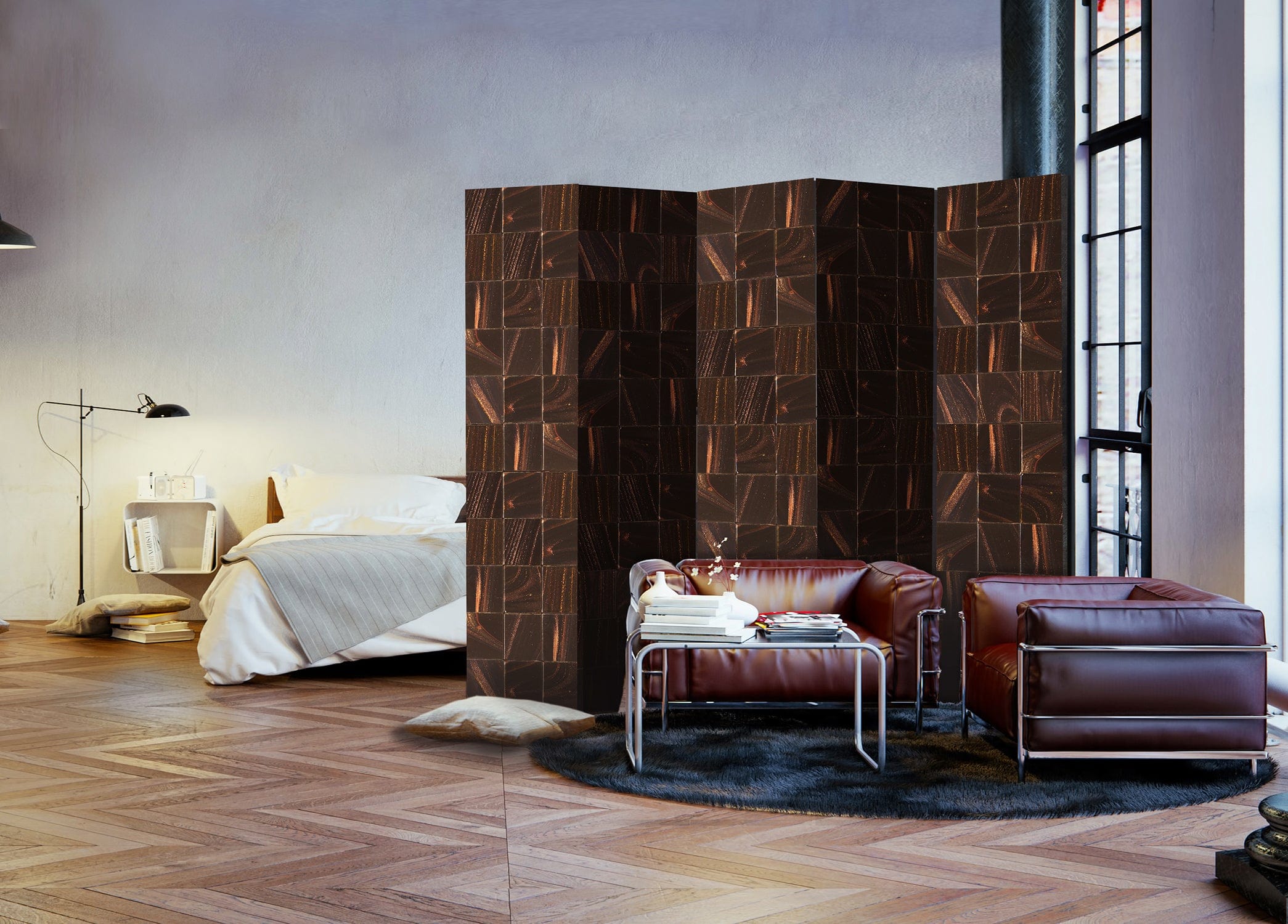 Aizslietnis 5-daļīgs - Magmas noslēpums (225x172cm) 225x172 cm Home Trends