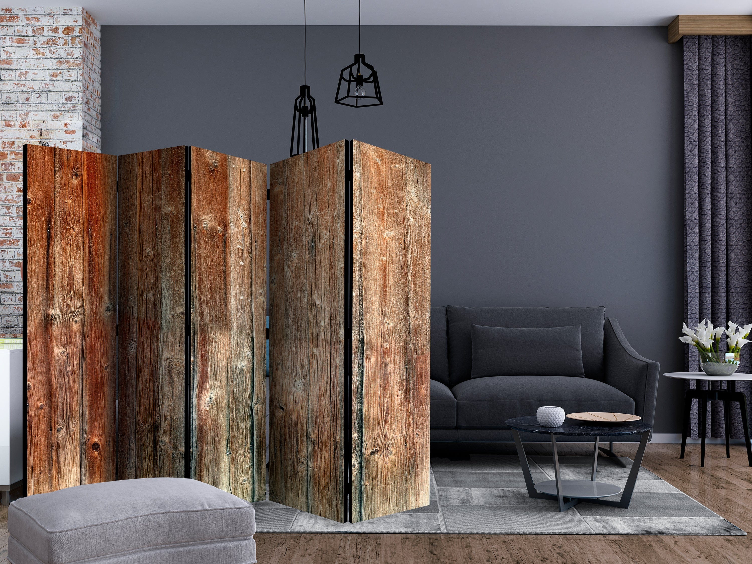Aizslietnis 5-daļīgs - Meža māja (225x172cm) 225x172 cm Home Trends
