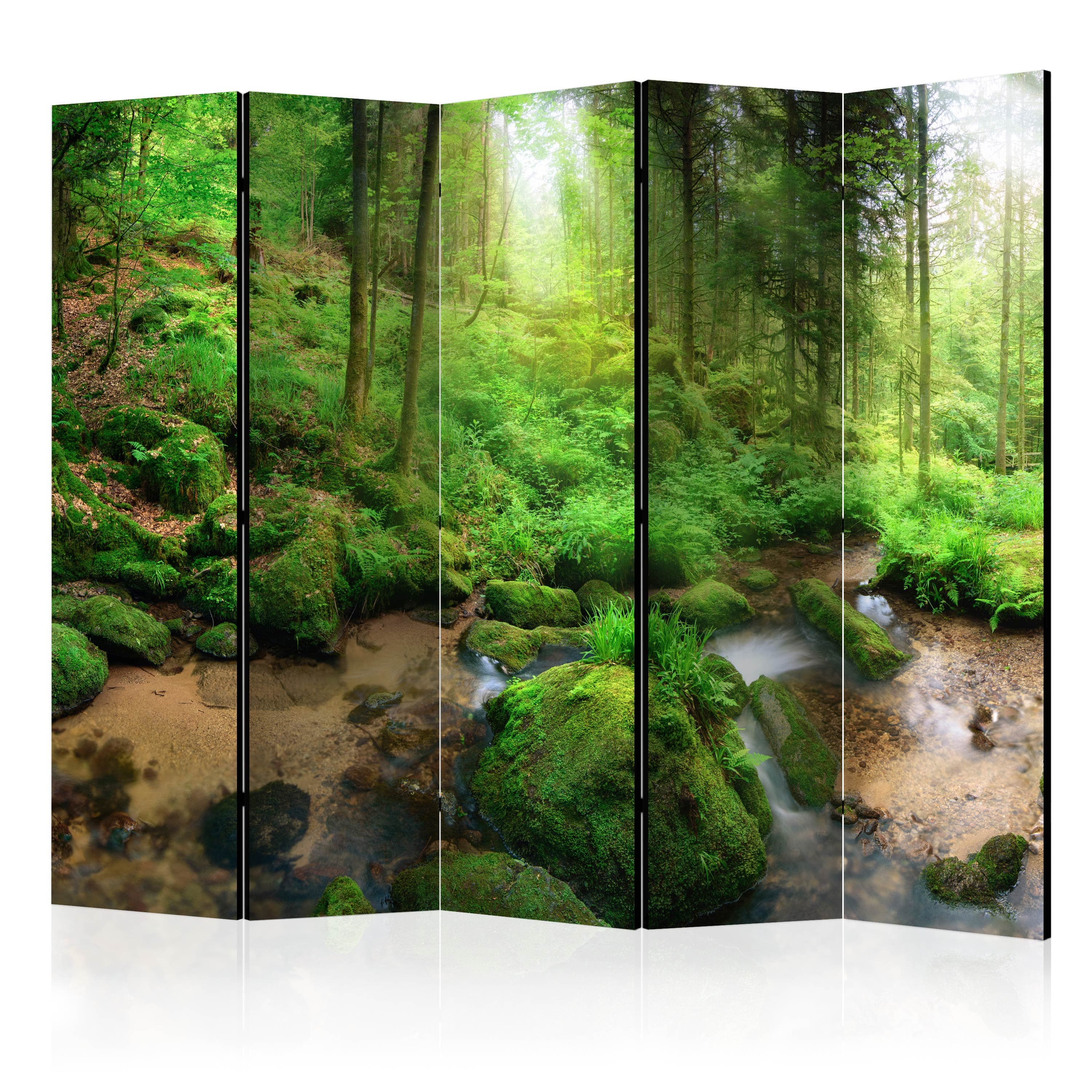 Aizslietnis 5-daļīgs - Mitrs mežs (225x172cm) 225x172 cm Home Trends