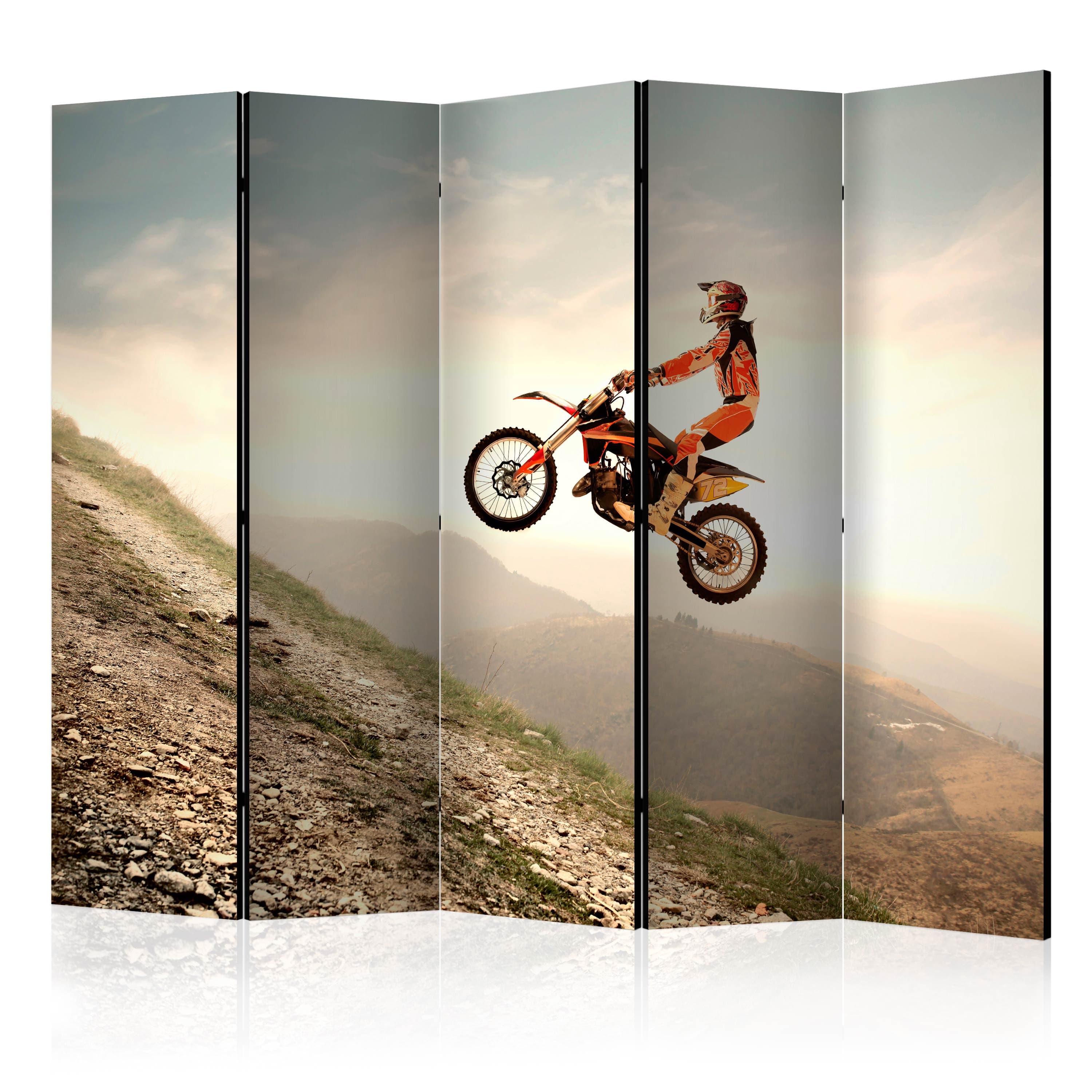 Aizslietnis 5-daļīgs - Motorsports (225x172cm) 225x172 cm Home Trends