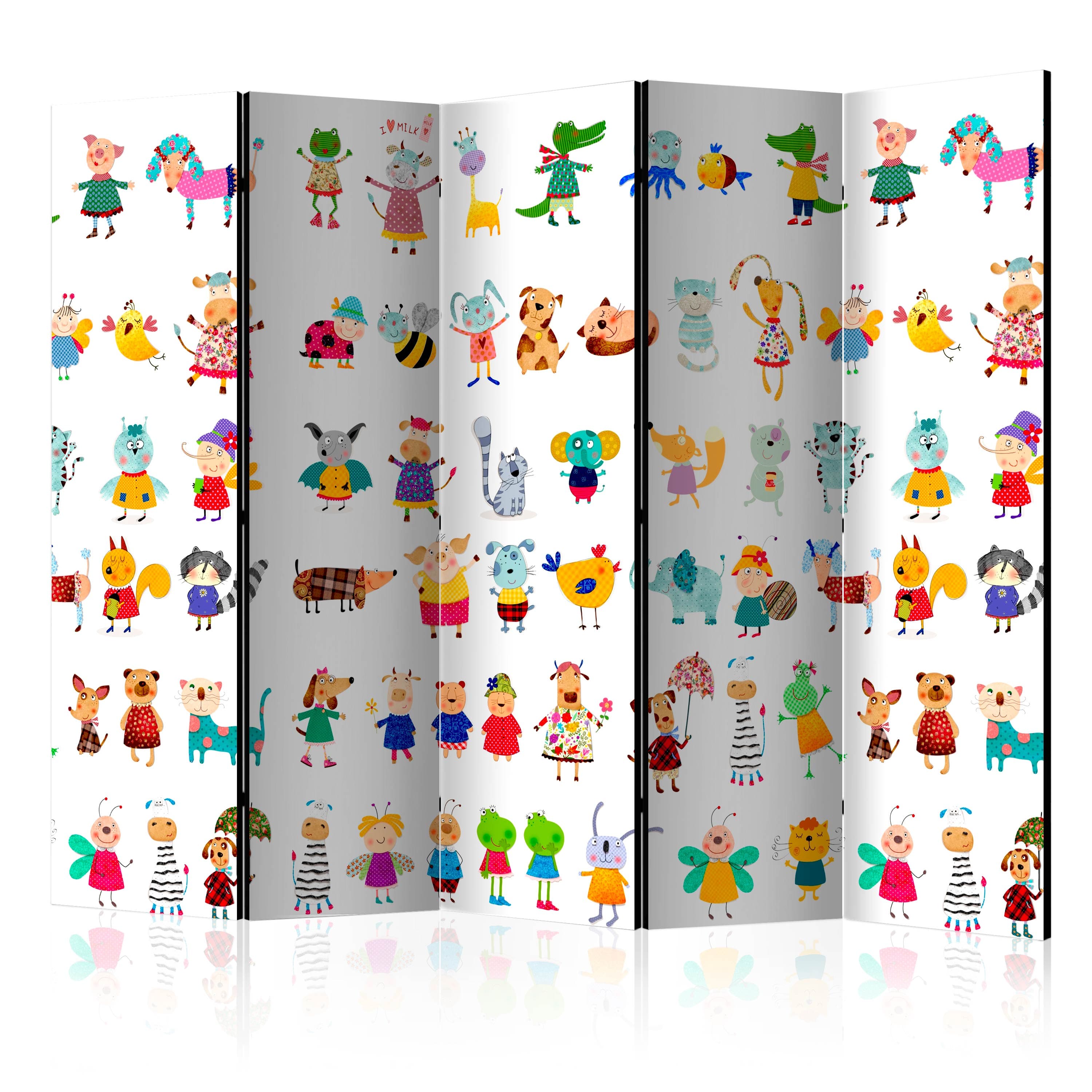 Aizslietnis 5-daļīgs - Multeņu mīluļi (225x172cm) 225x172 cm Home Trends