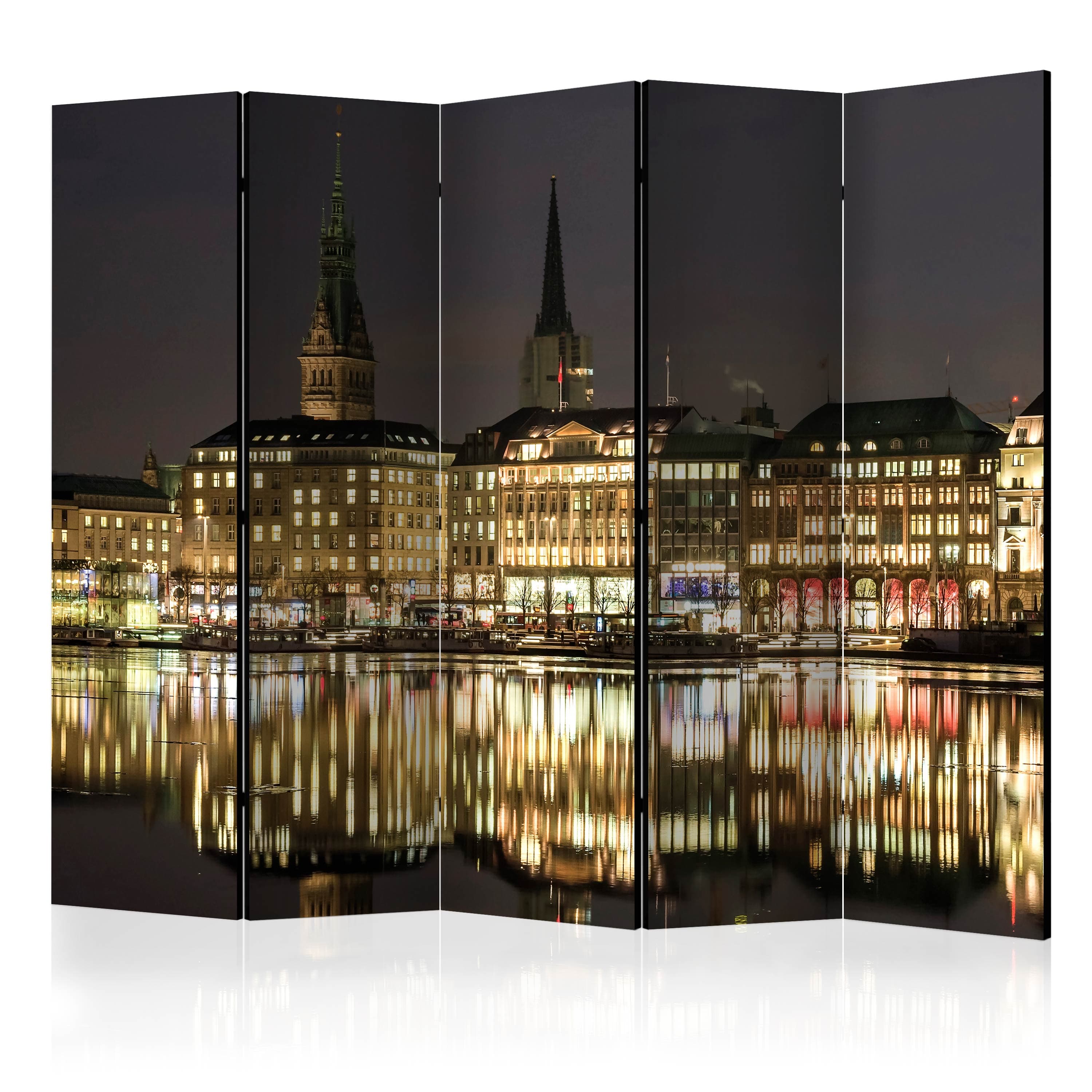 Aizslietnis 5-daļīgs - Nakts Hamburgā (225x172cm) 225x172 cm Home Trends