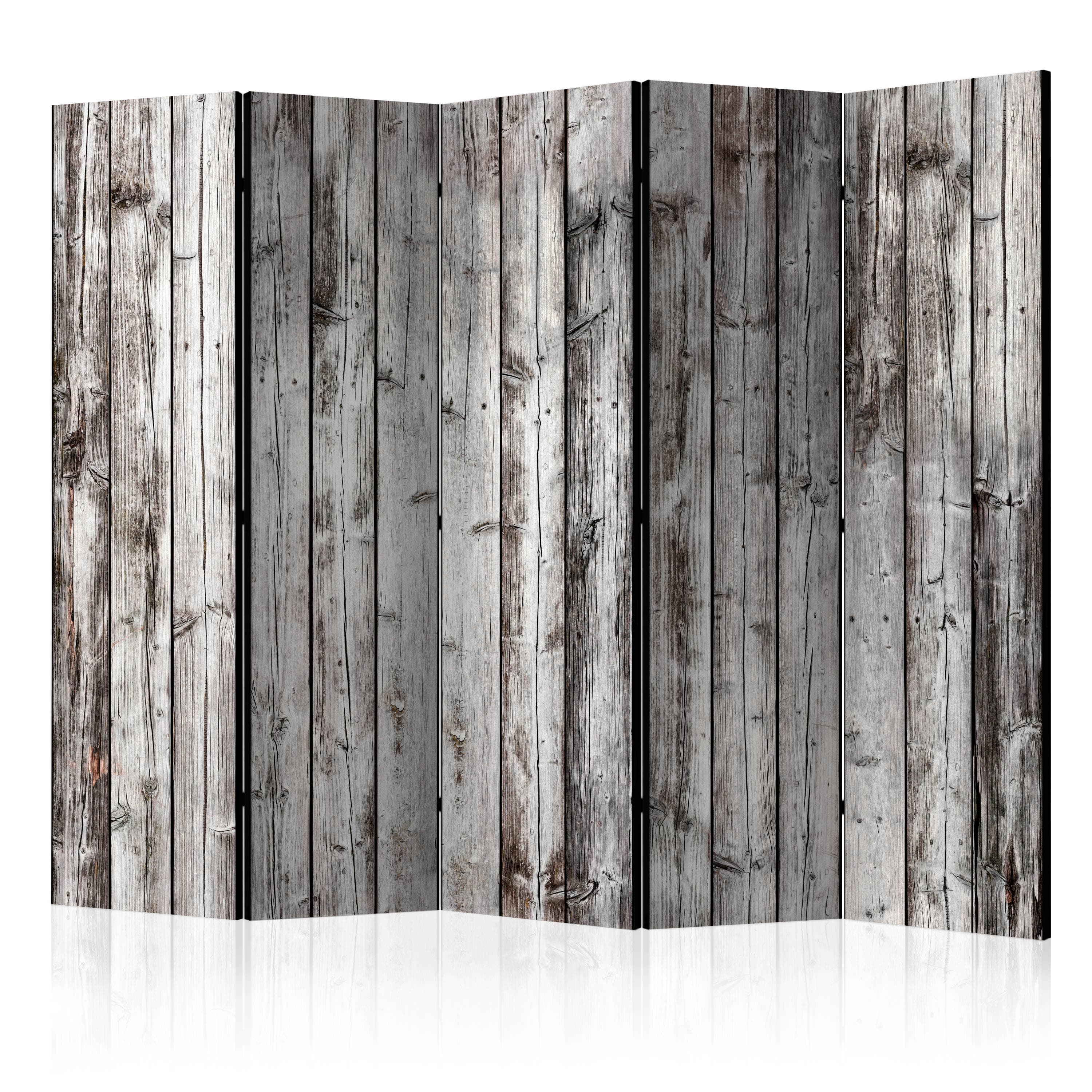 Aizslietnis 5-daļīgs - Neapstrādāti dēļi (225x172cm) 225x172 cm Home Trends