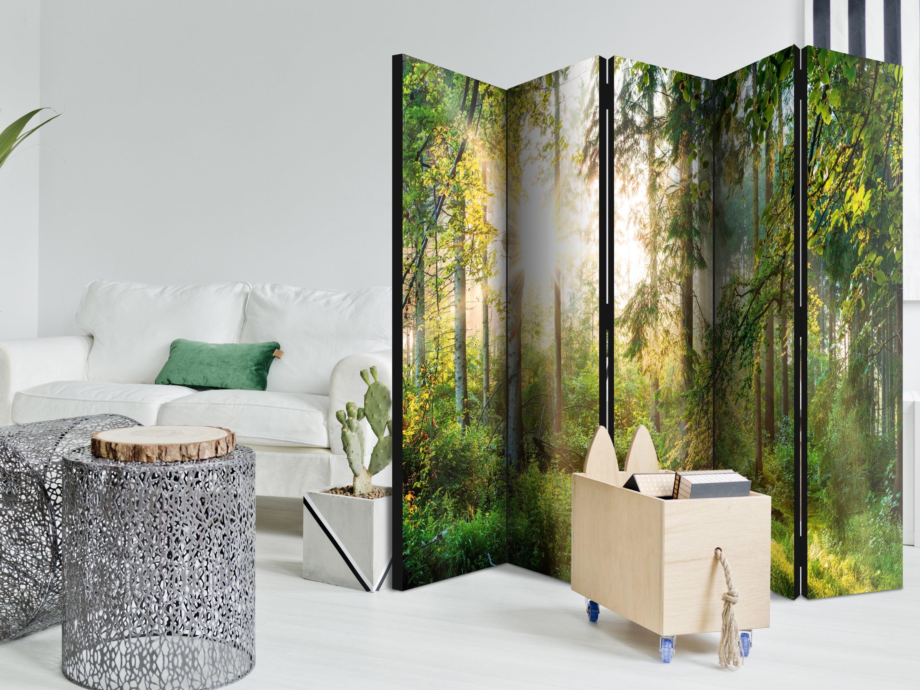 Aizslietnis 5-daļīgs - Nepieradinātā daba (225x172cm) 225x172 cm Home Trends