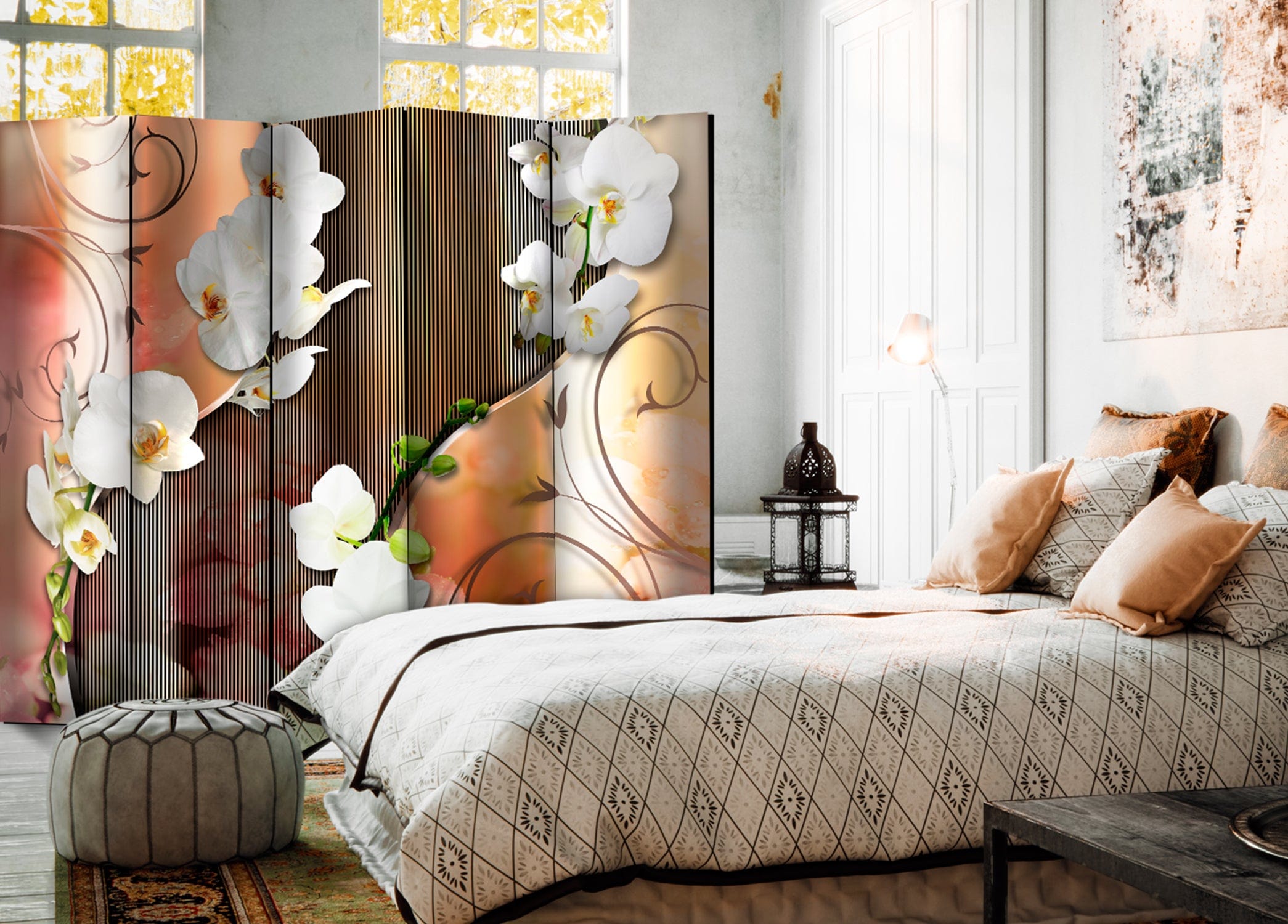 Aizslietnis 5-daļīgs - Orhideja (225x172cm) 225x172 cm Home Trends