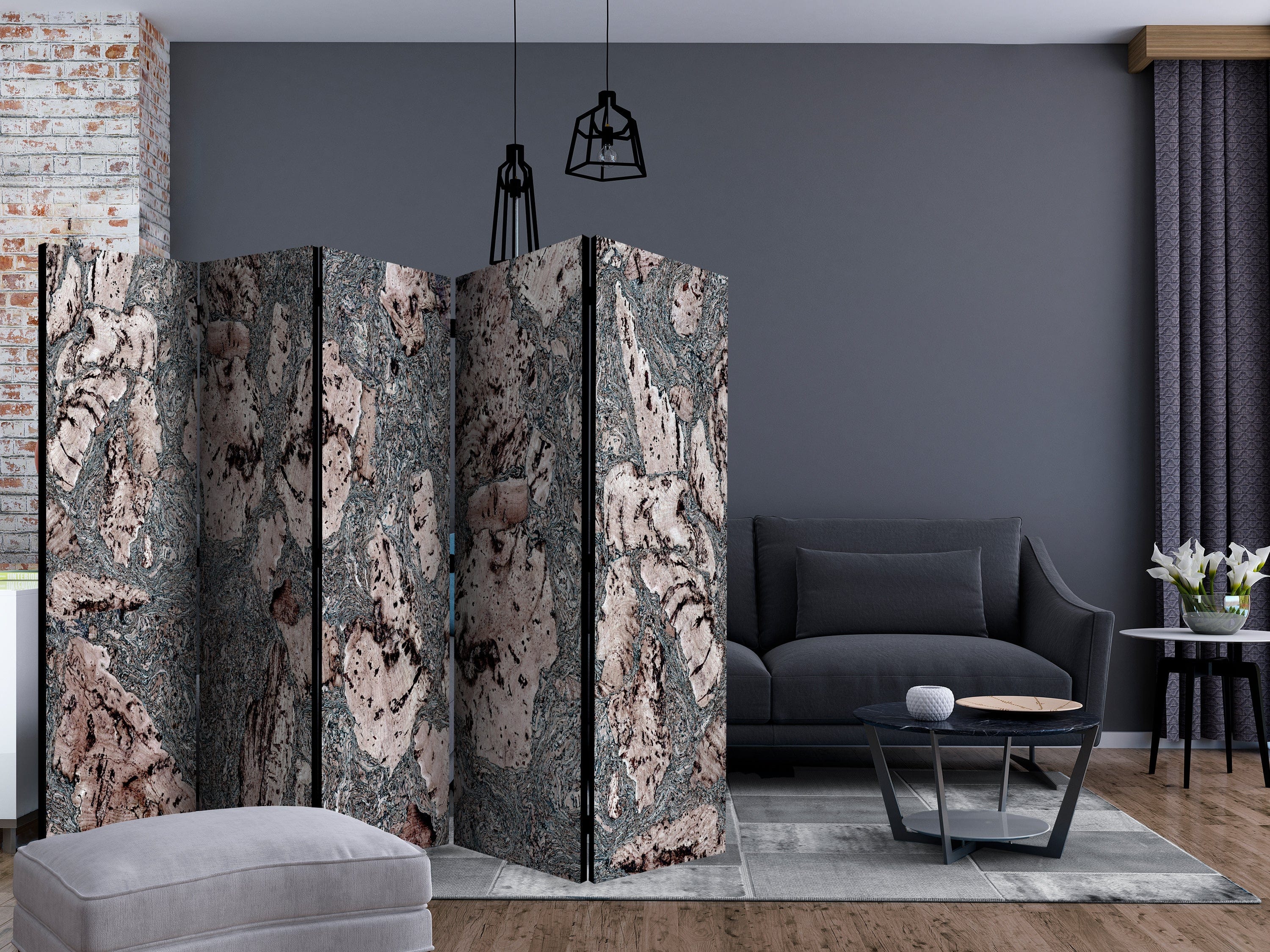 Aizslietnis 5-daļīgs - Pelēks aizbāzniņš (225x172cm) 225x172 cm Home Trends
