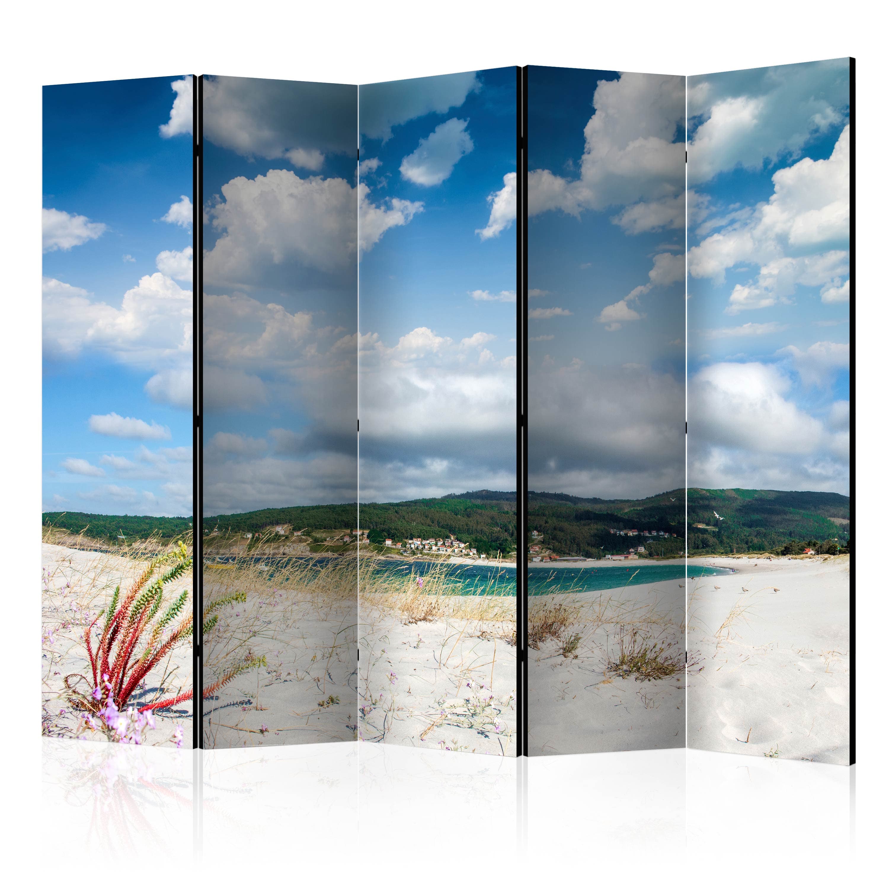 Aizslietnis 5-daļīgs - Pludmale Costa da Morte (225x172cm) 225x172 cm Home Trends
