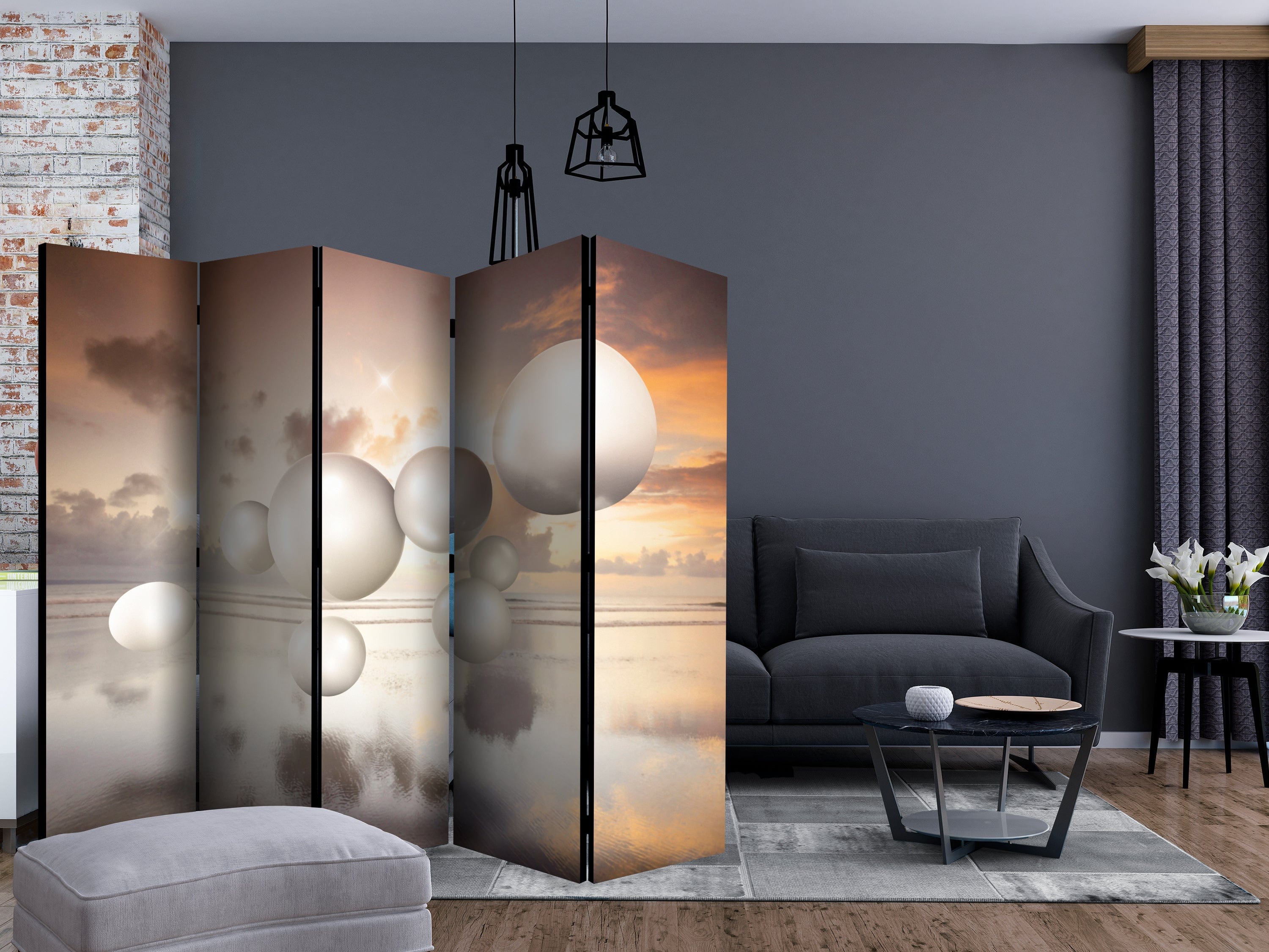 Aizslietnis 5-daļīgs - Rīta dārgakmeņi (225x172cm) 225x172 cm Home Trends