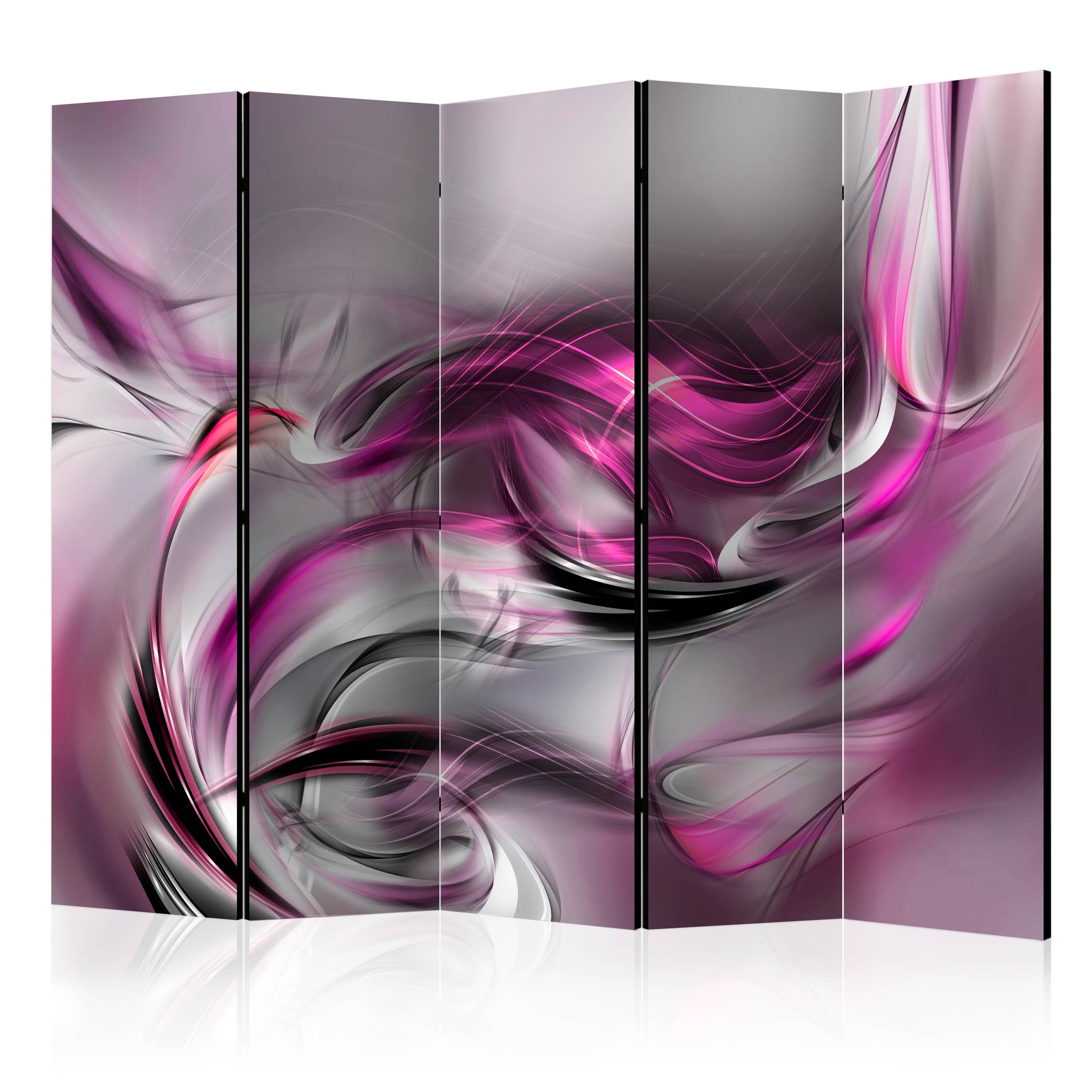 Aizslietnis 5-daļīgs - Rozā virpuļi (225x172cm) 225x172 cm Home Trends