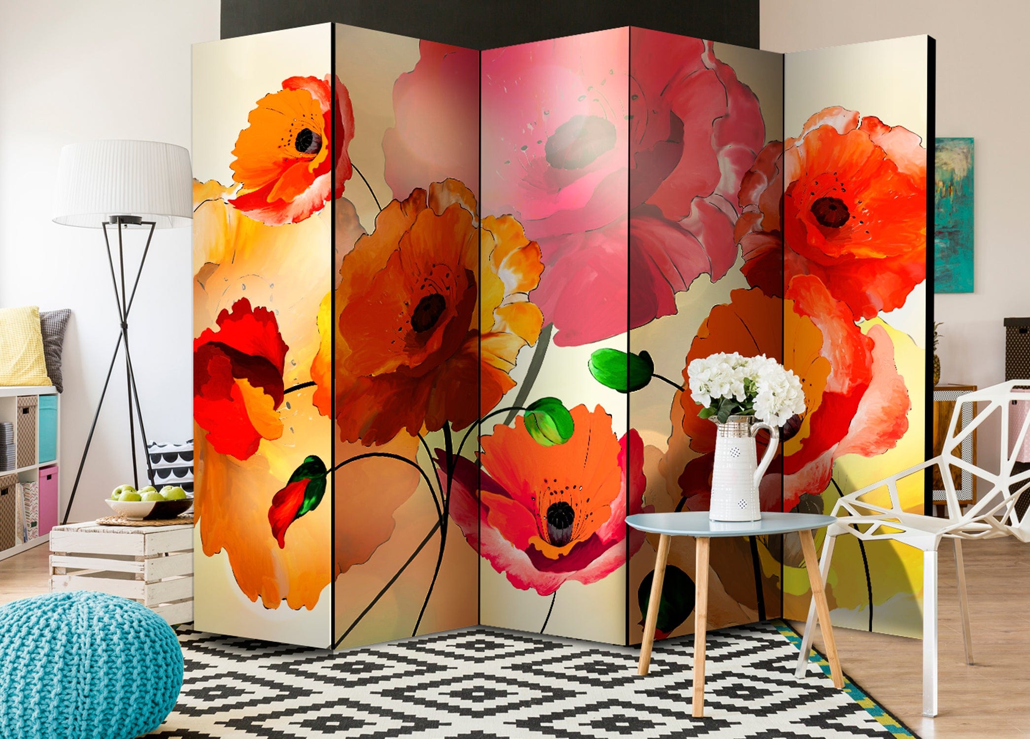 Aizslietnis 5-daļīgs - Samta magones (225x172cm) 225x172 cm Home Trends