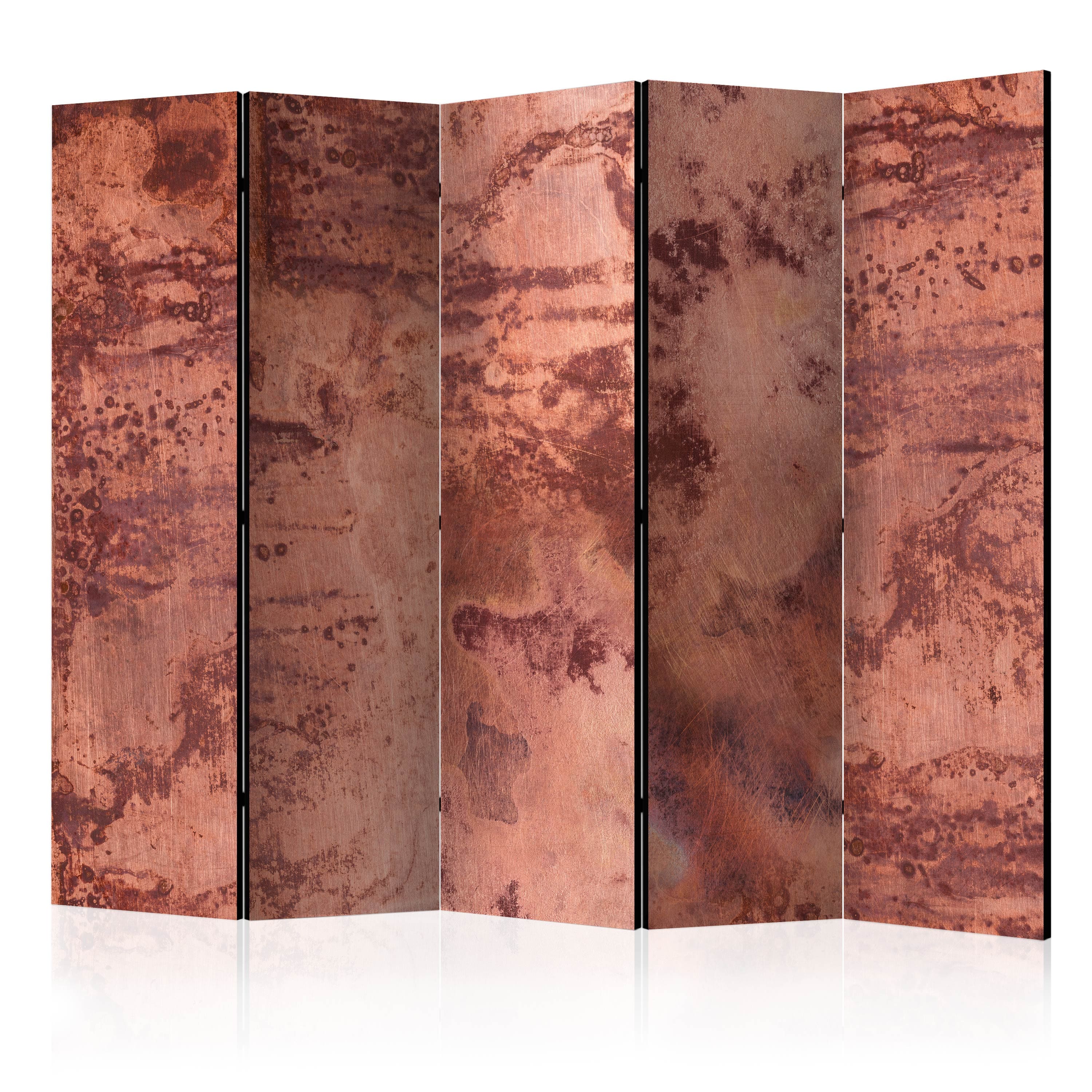 Aizslietnis 5-daļīgs - Sarkana metāla loksne (225x172cm) 225x172 cm Home Trends