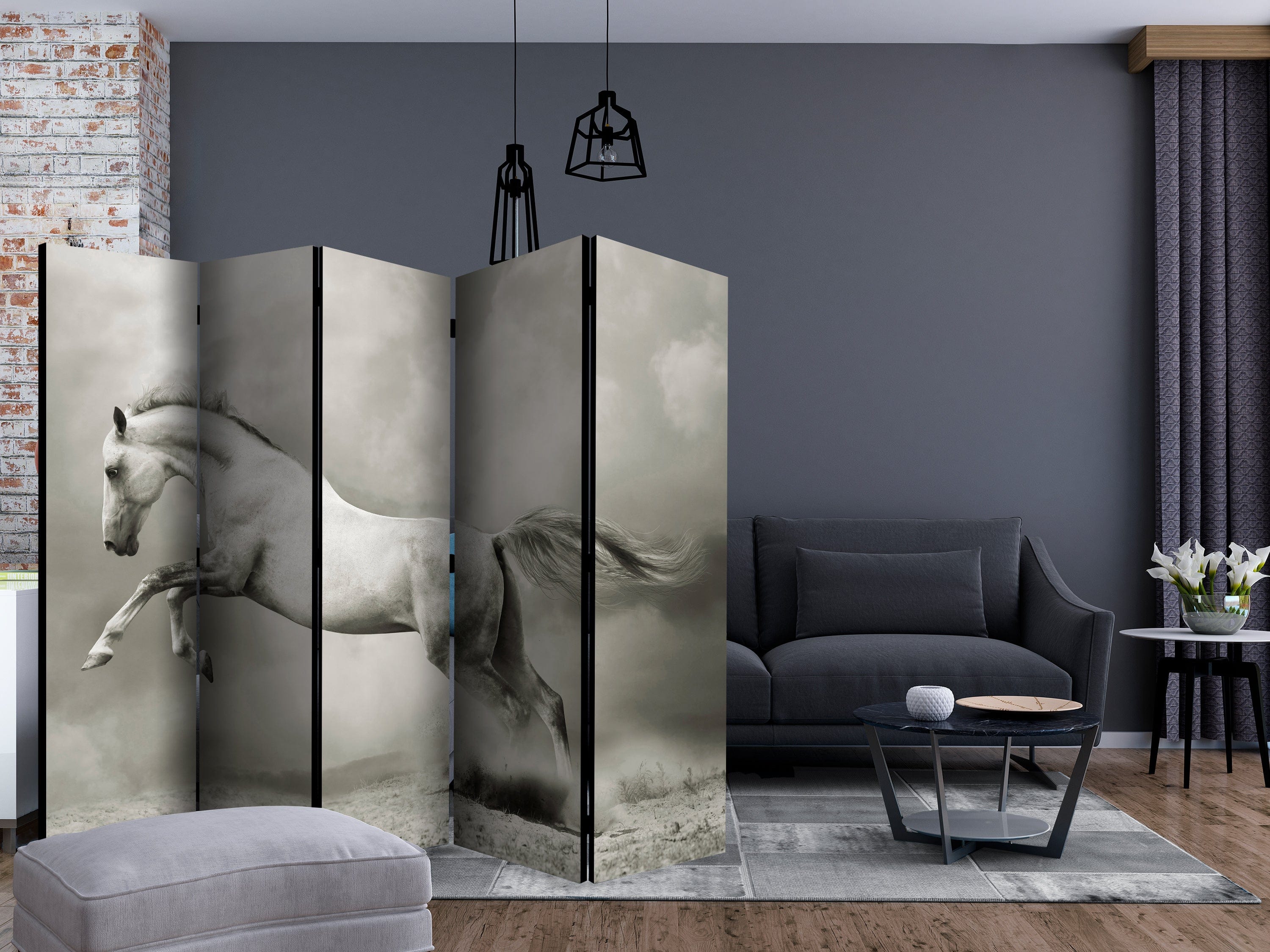Aizslietnis 5-daļīgs - Savvaļas ērzelis (225x172cm) 225x172 cm Home Trends