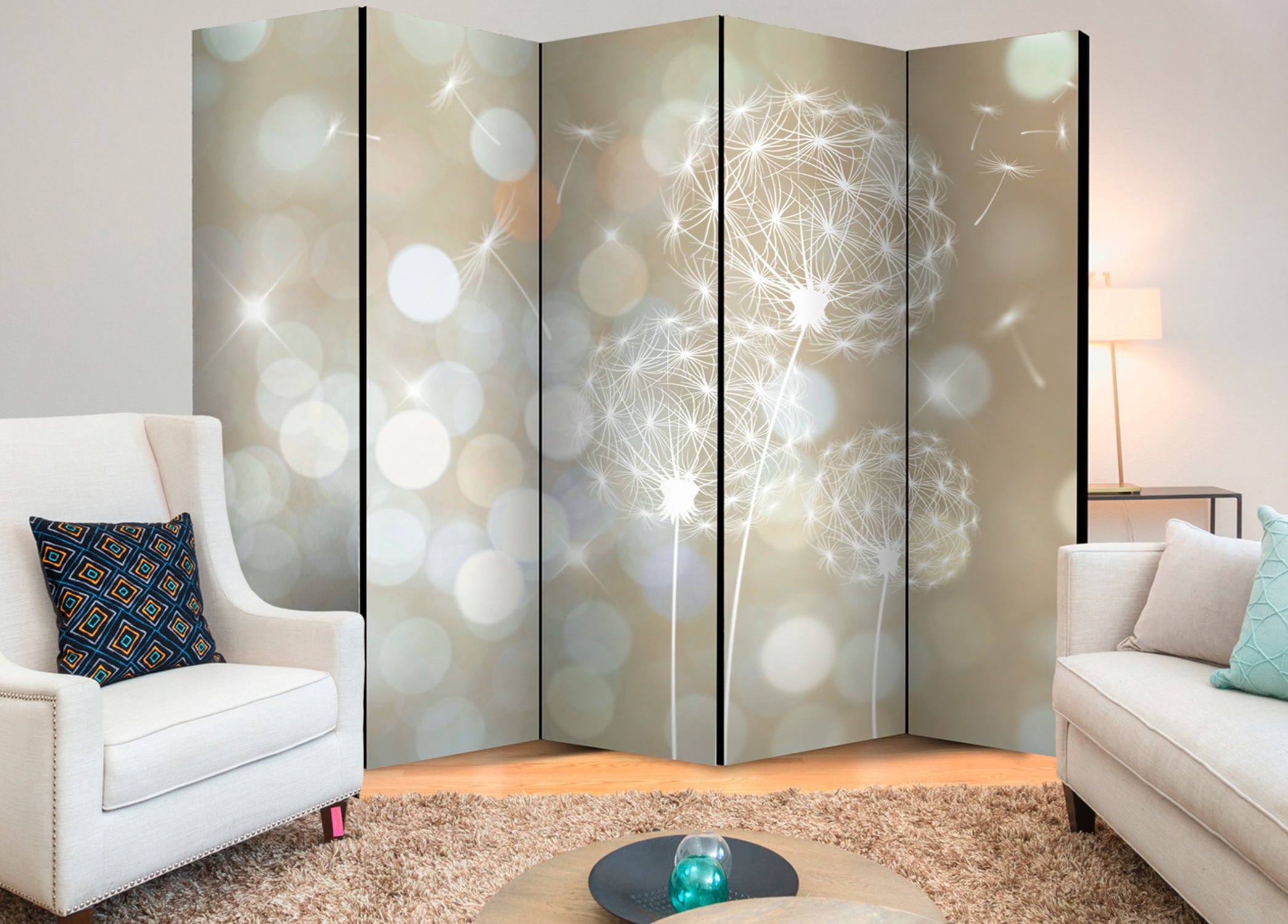 Aizslietnis 5-daļīgs - Skaistuma balāde (225x172cm) 225x172 cm Home Trends