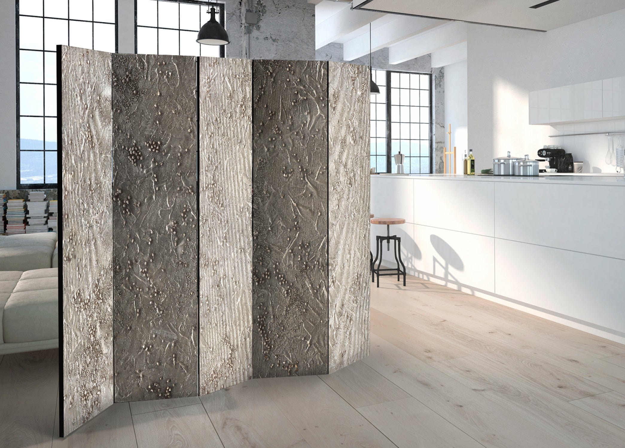 Aizslietnis 5-daļīgs - Sudraba serenāde (225x172cm) 225x172 cm Home Trends