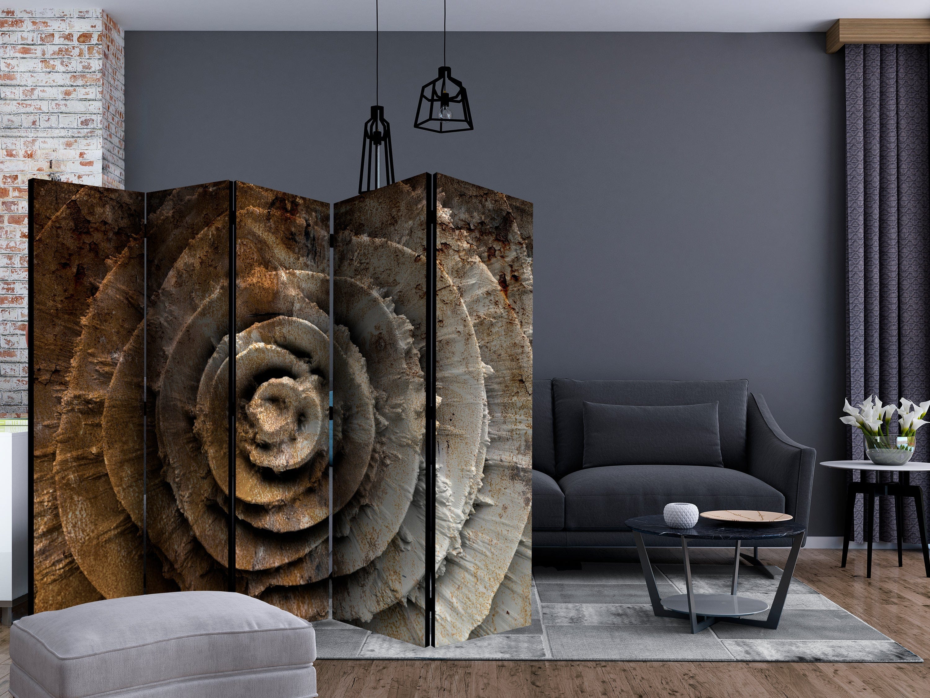 Aizslietnis 5-daļīgs - Tuksneša roze (225x172cm) 225x172 cm Home Trends