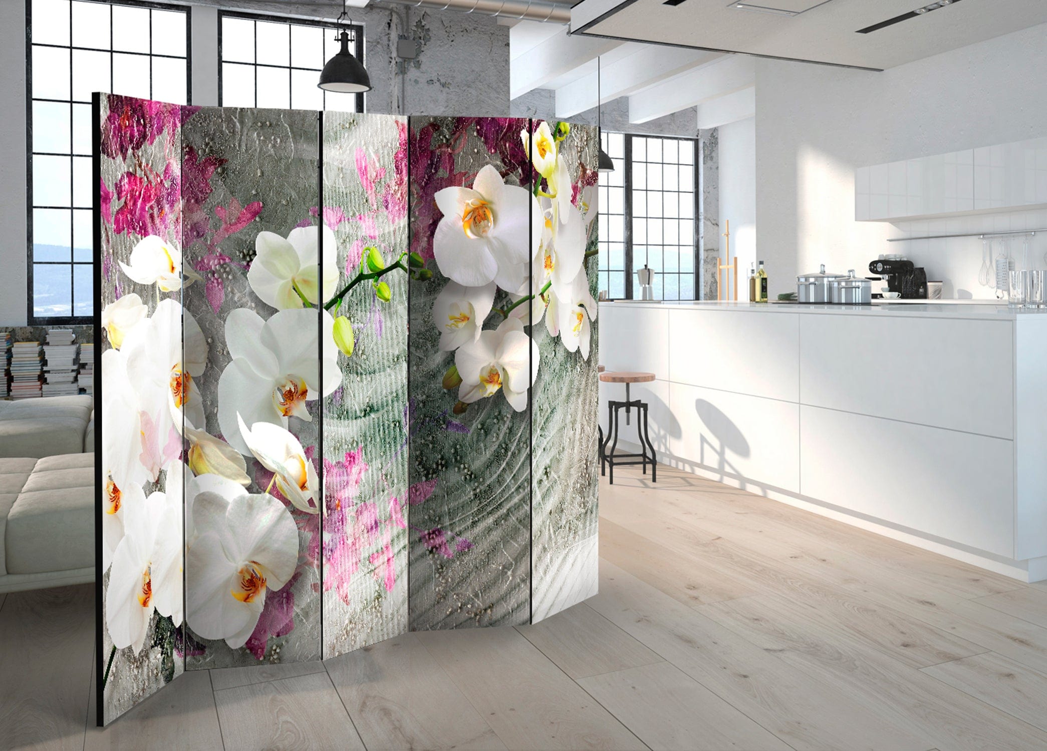 Aizslietnis 5-daļīgs - Tuksneša skaņas (225x172cm) 225x172 cm Home Trends