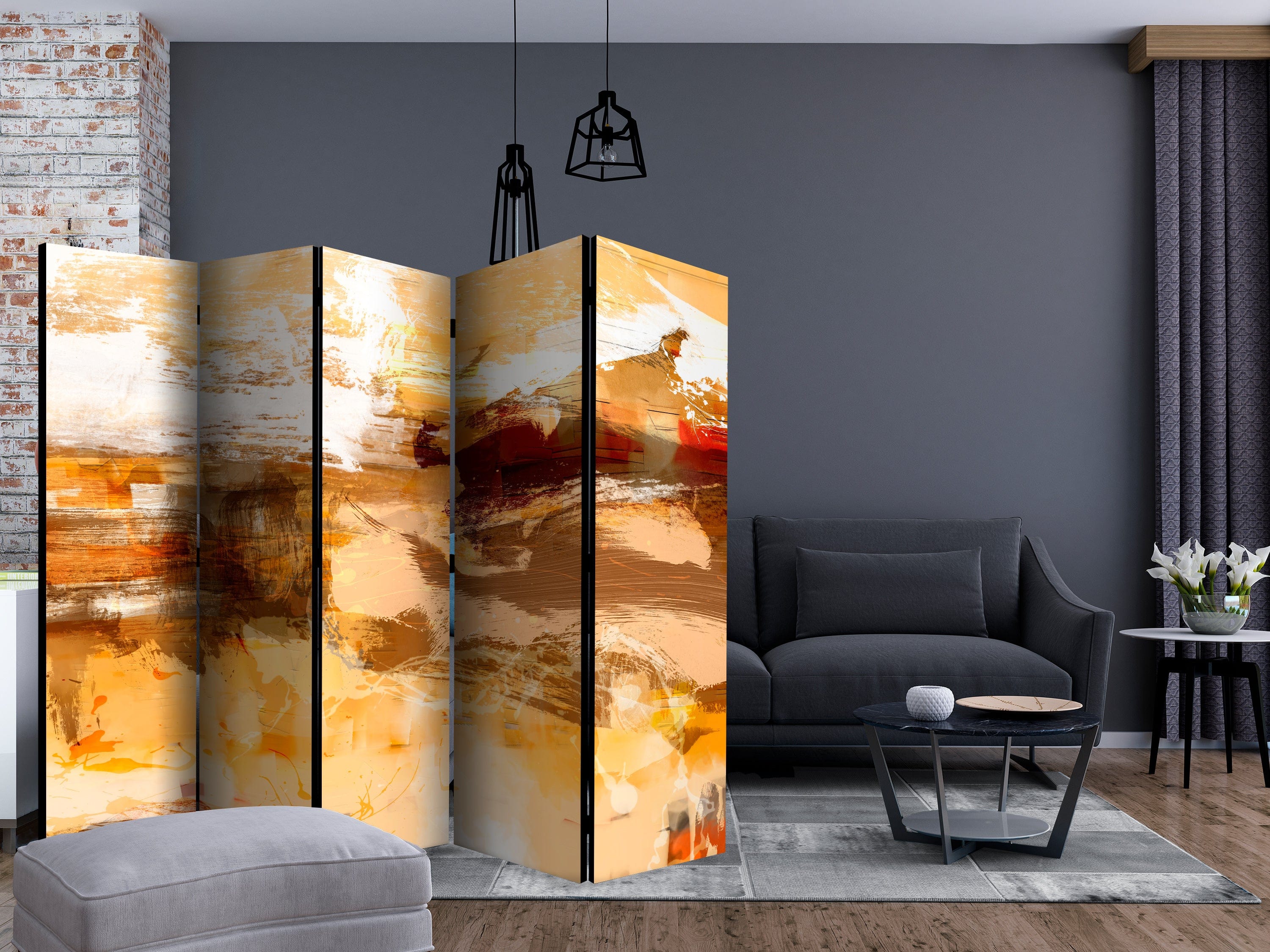 Aizslietnis 5-daļīgs - Tuksneša vētra (225x172cm) 225x172 cm Home Trends