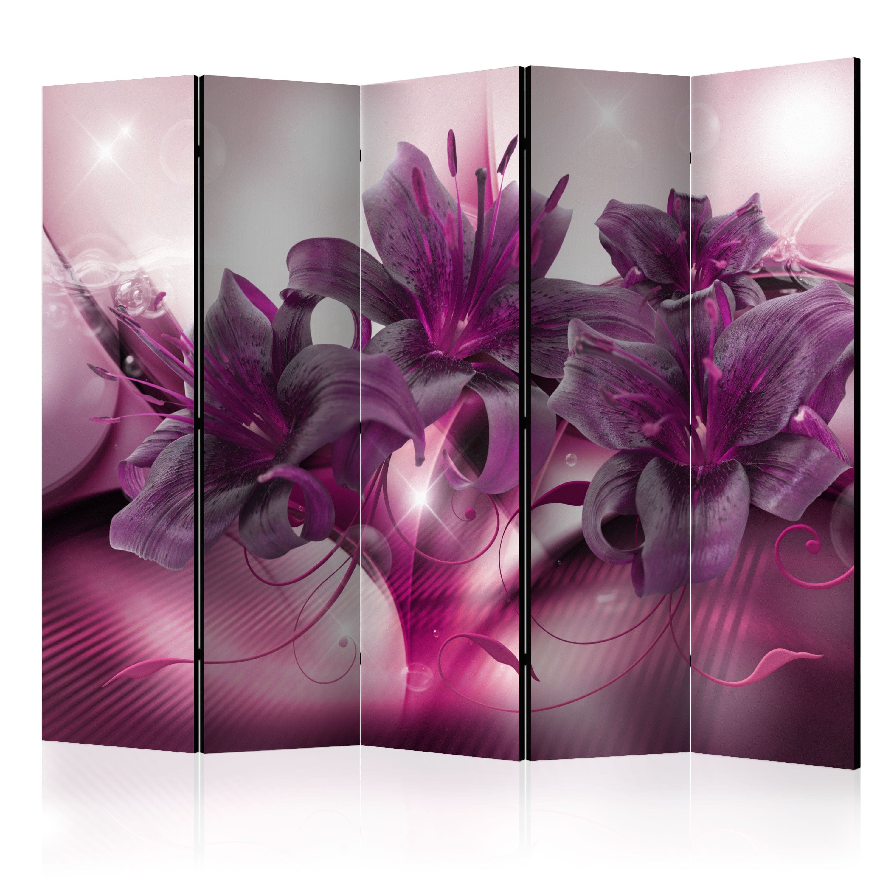 Aizslietnis 5-daļīgs - Violetā liesma (225x172cm) 225x172 cm Home Trends
