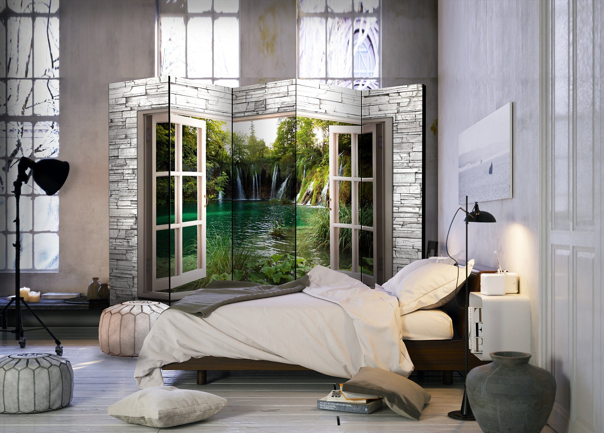 Aizslietnis 5-daļīgs - Zaļš dārgums (225x172cm) 225x172 cm Home Trends