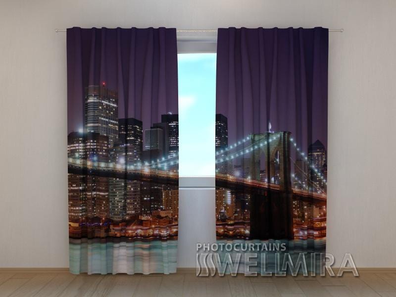 Dienas un nakts aizkari - Bruklinas tilts 180 x 140 cm (2X 90x140 cm) / SCREEN E-interjers.lv