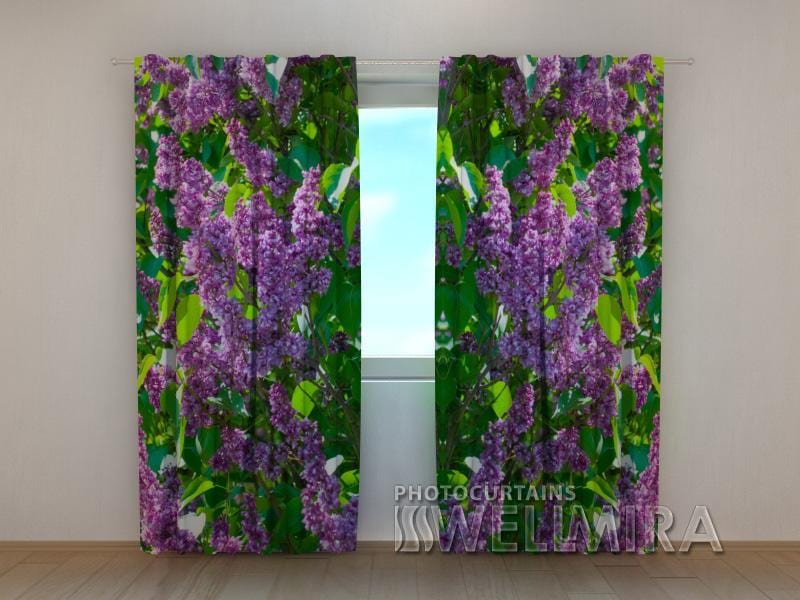 Dienas un nakts aizkari - Ceriņi 1. versija 180 x 140 cm (2X 90x140 cm) / SCREEN E-interjers.lv