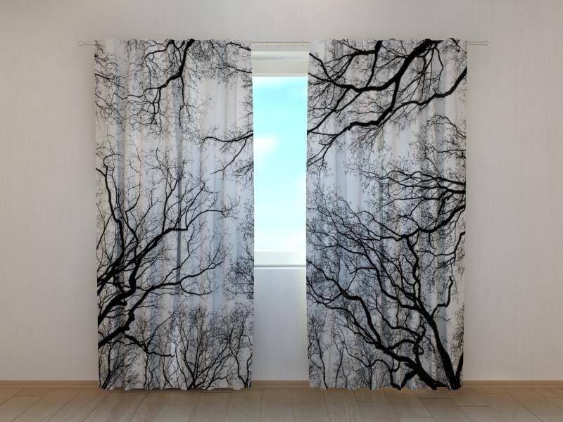 Dienas un nakts aizkari - Februāra debesis 180 x 140 cm (2X 90x140 cm) / SCREEN E-interjers.lv