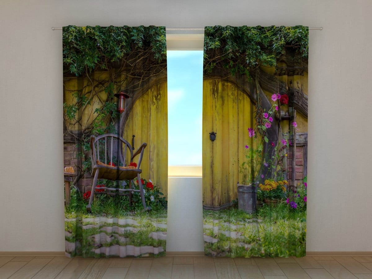 Dienas un nakts aizkari - Hobitu māja 180 x 140 cm (2X 90x140 cm) / SCREEN E-interjers.lv