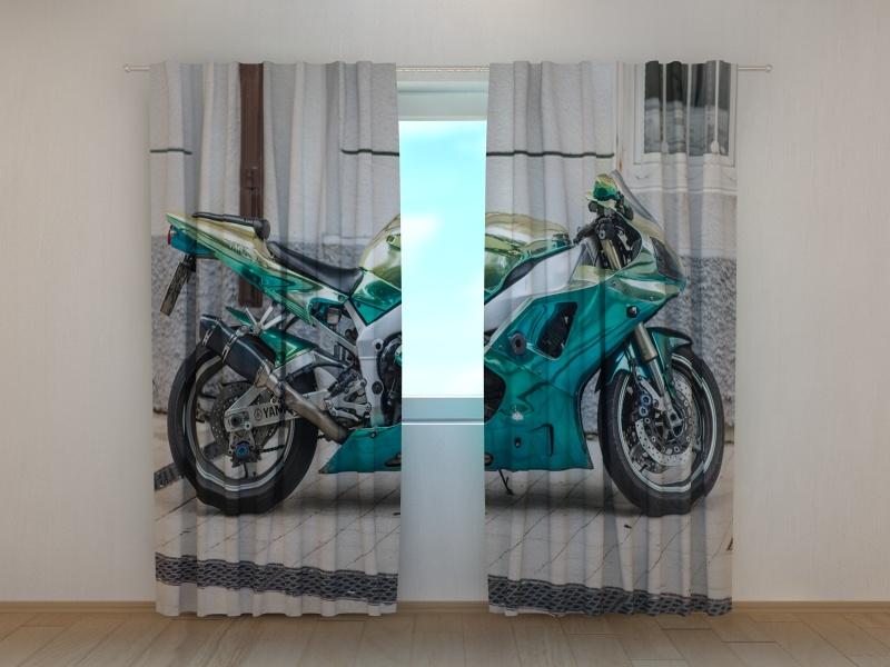 Dienas un nakts aizkari - Motocikls Yamaha 180 x 140 cm (2X 90x140 cm) / SCREEN E-interjers.lv