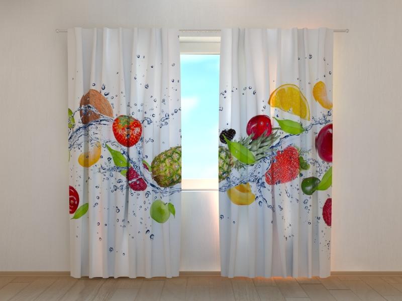 Dienas un nakts aizkari - Svaiguma vilnis 180 x 140 cm (2X 90x140 cm) / SCREEN E-interjers.lv