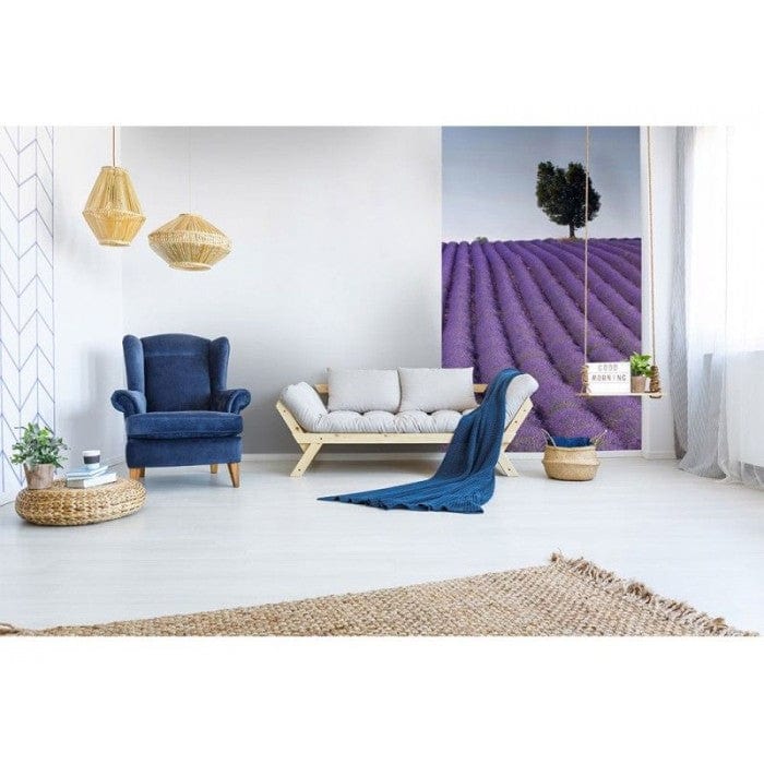 Flizelīna fototapetes ar lavandas laukiem 150 x 250 cm D-ART