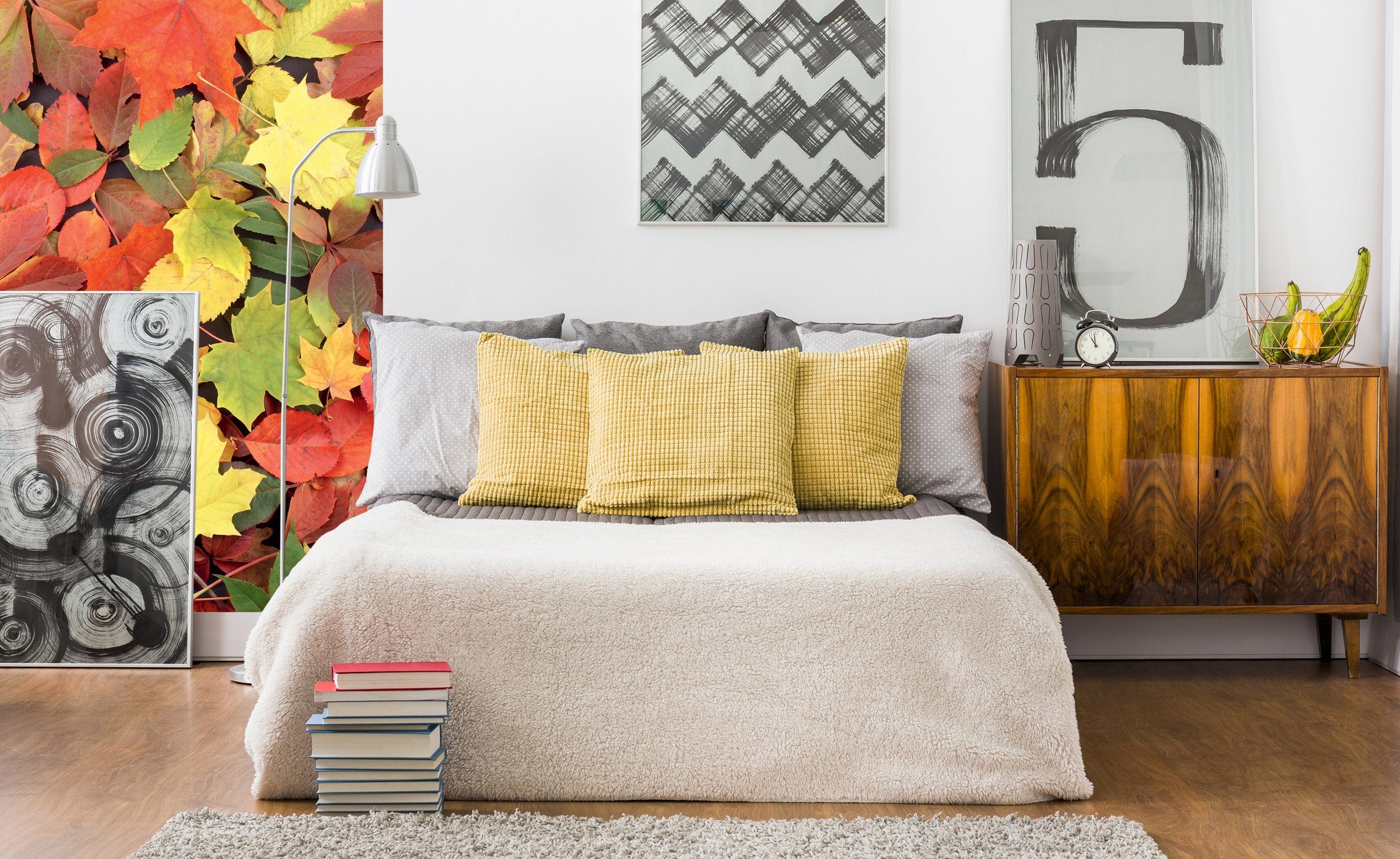 Flizelīna fototapetes ar rudens rakstu - Rudens krāsas 150 x 250 cm D-ART