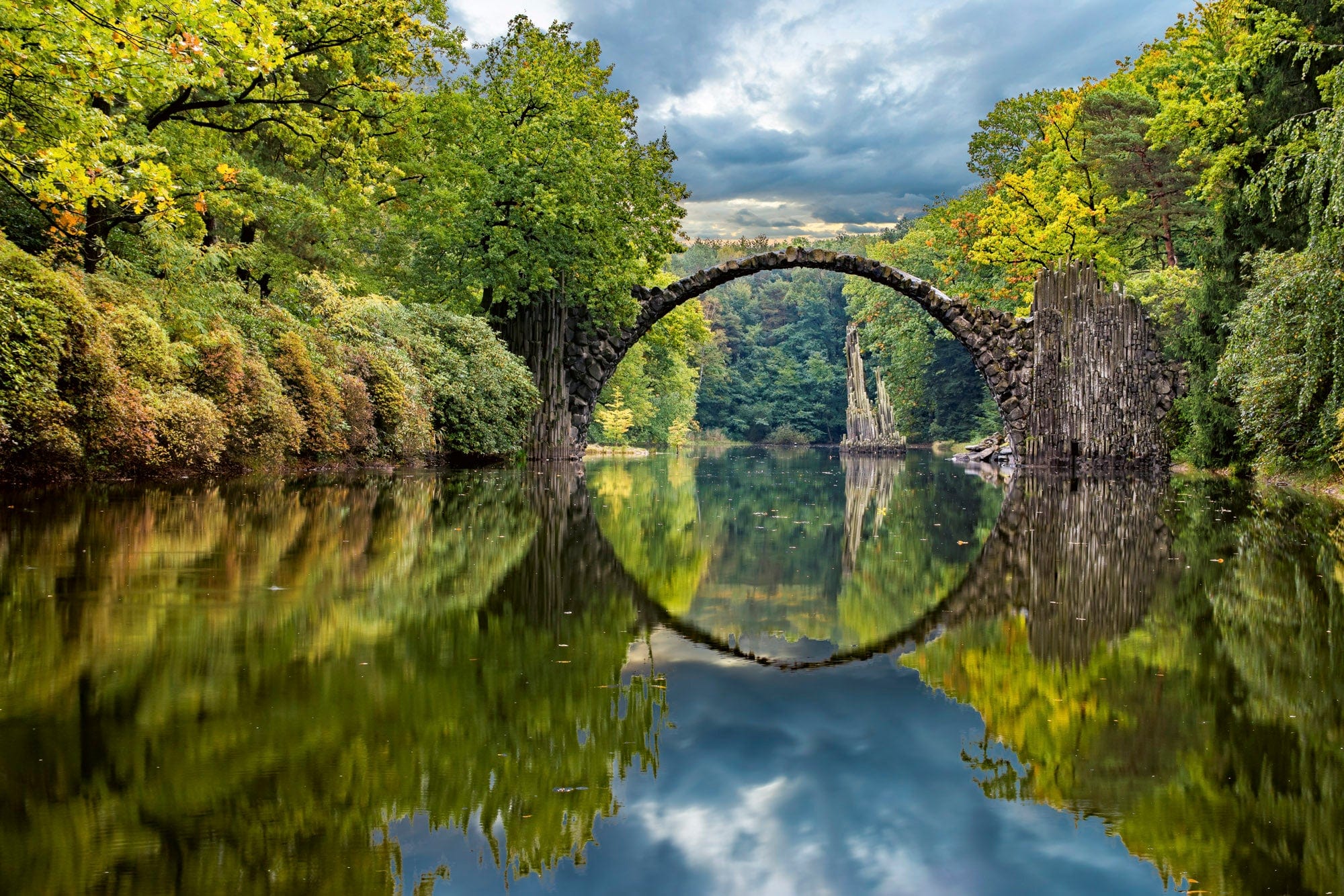 Flizelīna fototapetes arku tilts D-ART